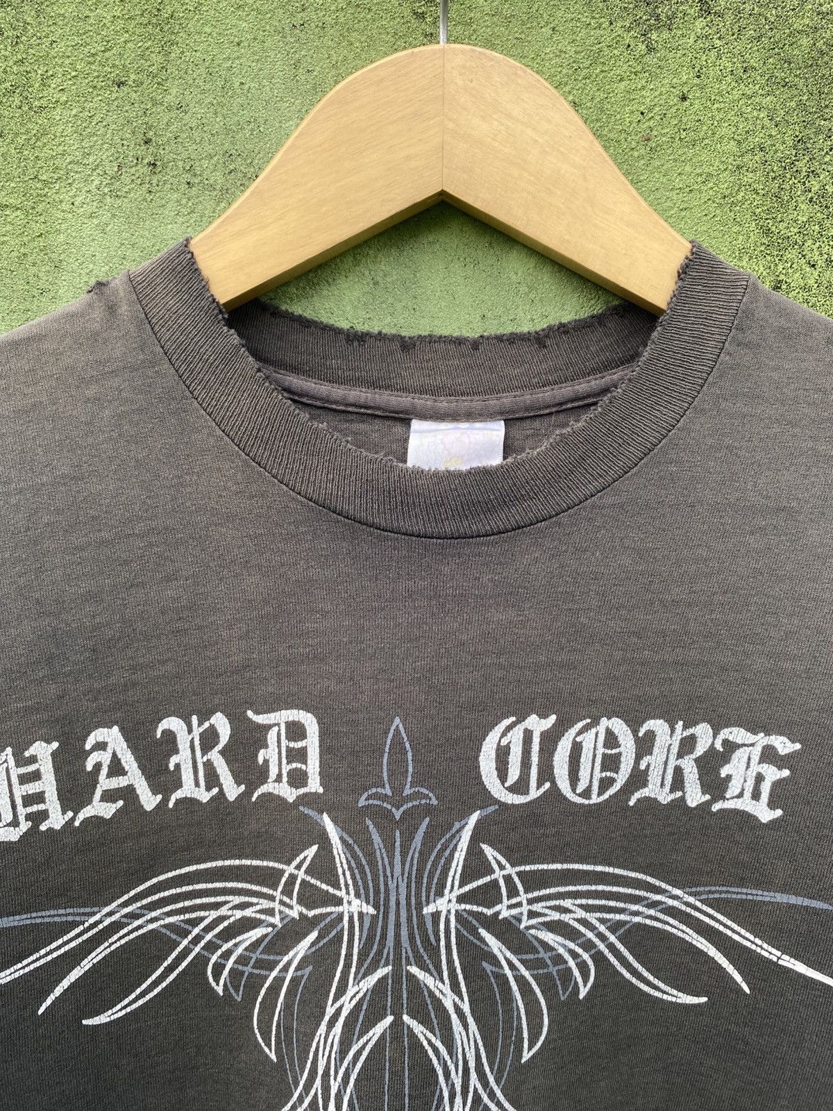 Vintage RARE VINTAGE 00s SINGLE STITCHING GOTHIC HARDCORE THIRD WAVE Size US M / EU 48-50 / 2 - 2 Thumbnail