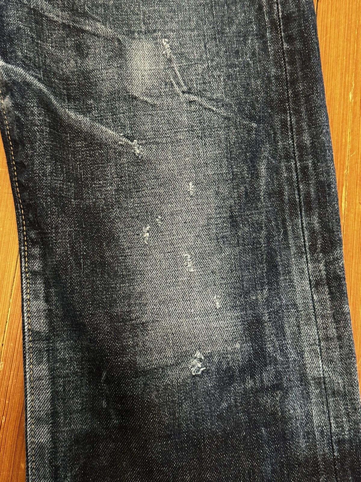 Prps PRPS NOIR Japanese Redlined Selvedge Denim Jeans Wabash RARE Size US 29 - 8 Thumbnail