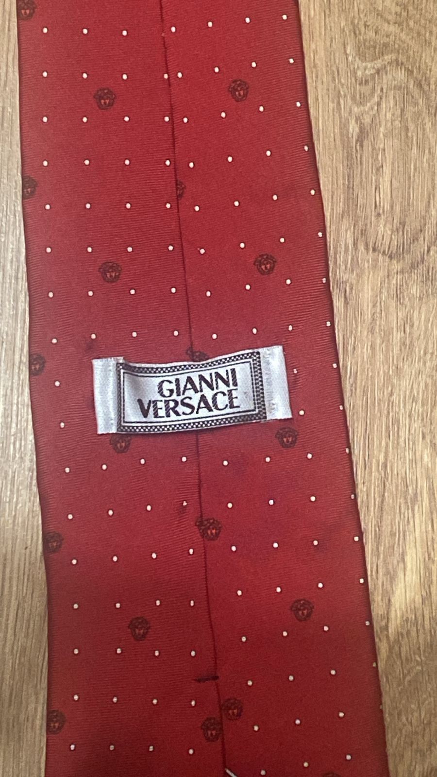 Versace Gianni Versace Vintage Medusa Silk Tie Made in Italy Size ONE SIZE - 2 Thumbnail