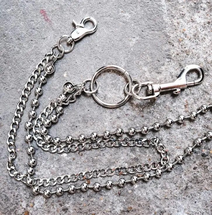 Jewelry Double layer Ball Pants Chain Size ONE SIZE - 3 Thumbnail