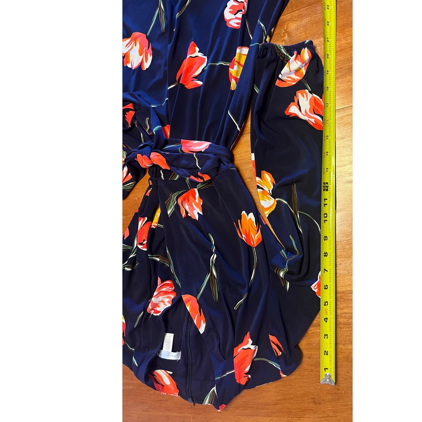Other London Times Blue Floral Dress – Pink Print Size 4 Size S / US 4 / IT 40 - 10 Thumbnail