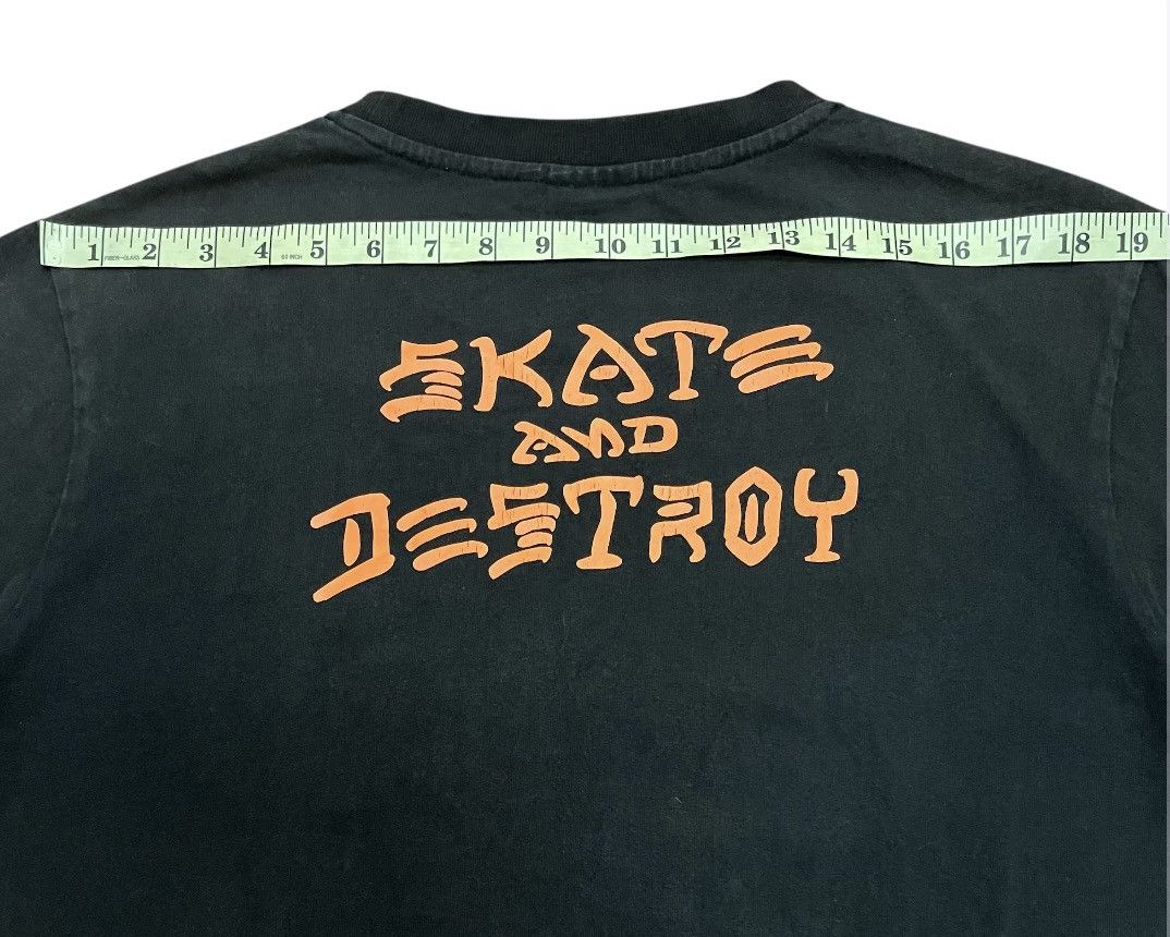 Thrasher THRASHER SKATE AND DESTROY SINGLE POCKET TEES x VINTAGE Size US L / EU 52-54 / 3 - 8 Thumbnail