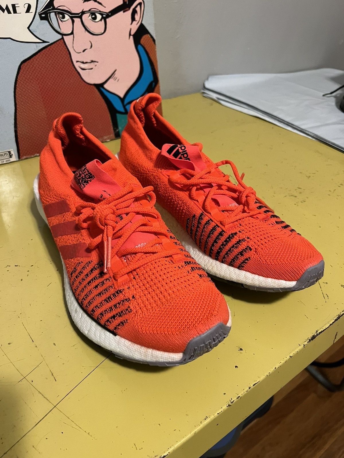 Adidas adidas PulseBoost HD 'Solar Red' FU7332 Sz 11.5 Size US 11.5 / EU 44-45 - 2 Thumbnail