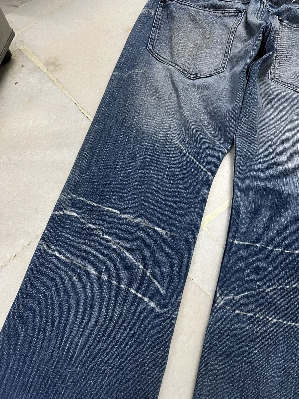 Japanese Brand 💥Baggy💥MCD Faded Punk Jean Very Rare Size US 32 / EU 48 - 17 Thumbnail