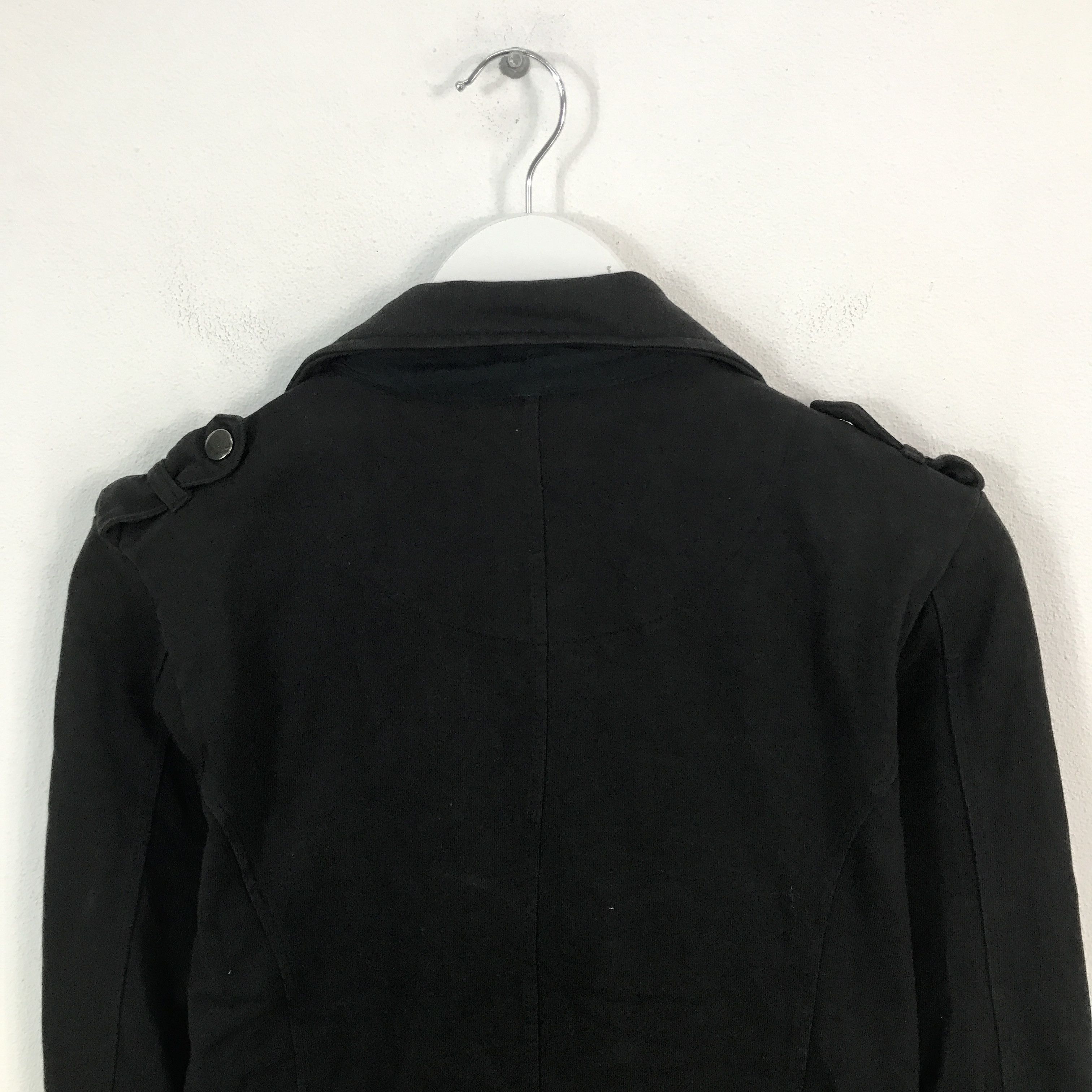 place plan japan black punk jacket