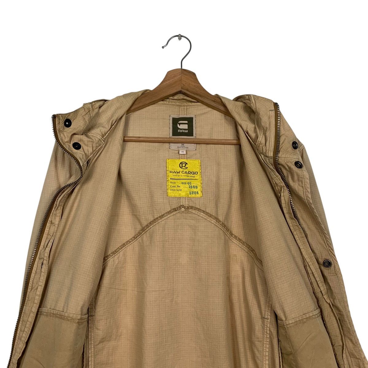 G-Star G-STAR RAW Cargo Line Hooded Jacket #2864-C129 Size US M / EU 48-50 / 2 - 12 Thumbnail