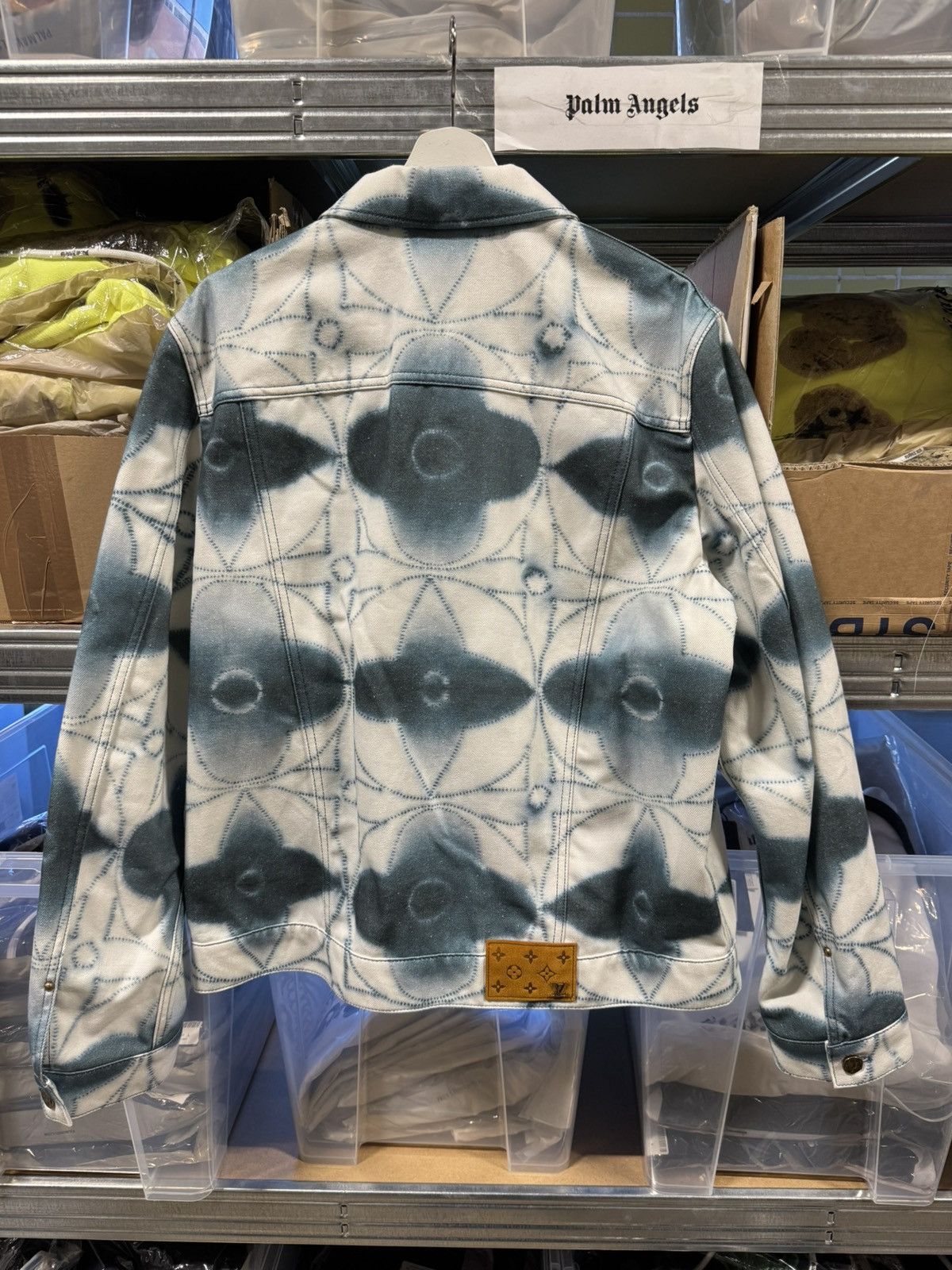 Louis Vuitton Louis Vuitton Shibori Overshirt Denim Jacket NEW 3500$ Size US XL / EU 56 / 4 - 2 Thumbnail