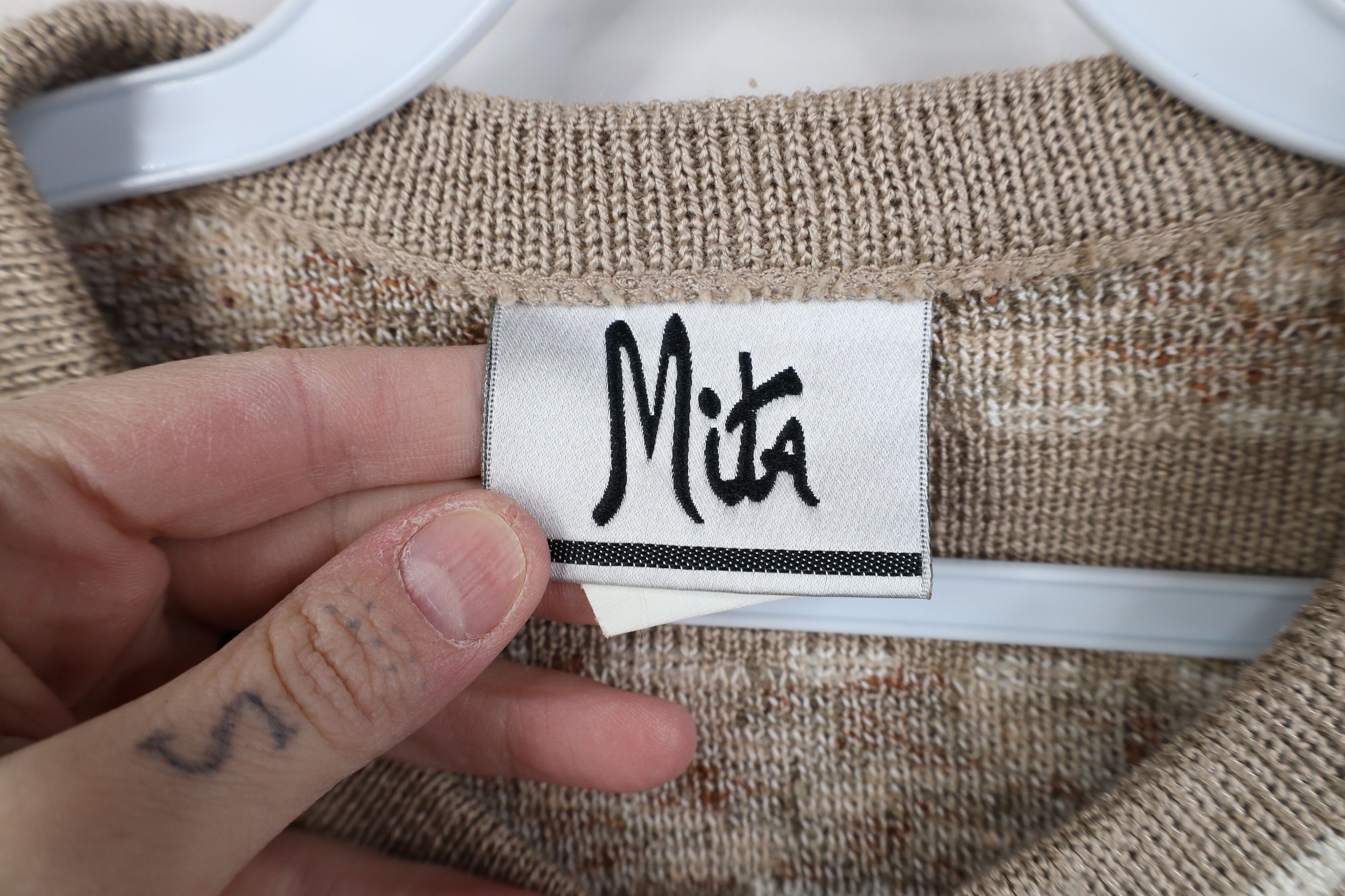 Vintage Vintage 90s Streetwear Fleck Top Button Cardigan Sweater USA Size XL / US 12-14 / IT 48-50 - 5 Thumbnail