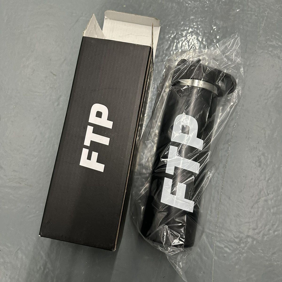 Fuck The Population FTP Water Bottle Canteen Size ONE SIZE - 2 Thumbnail