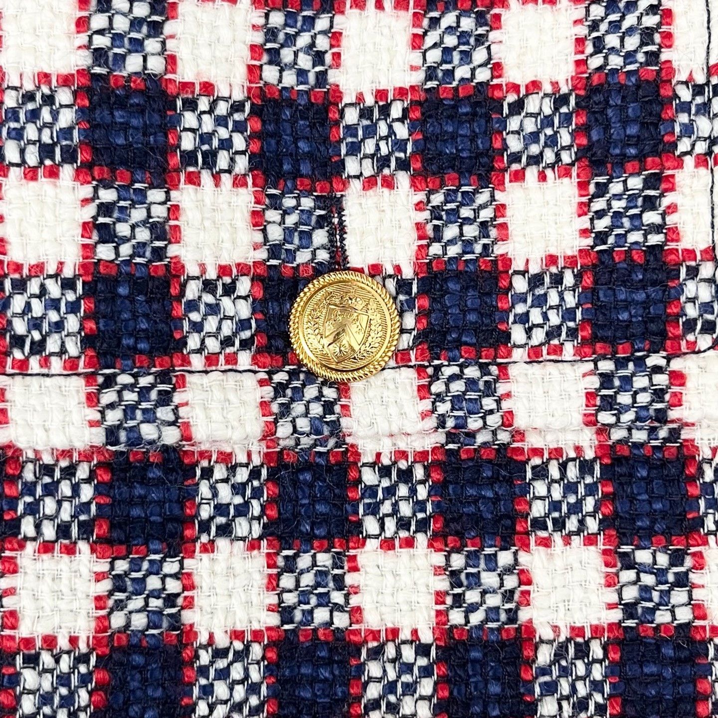 Gucci Gucci T Crown Gold Button Blazer Size US M / EU 48-50 / 2 - 4 Thumbnail