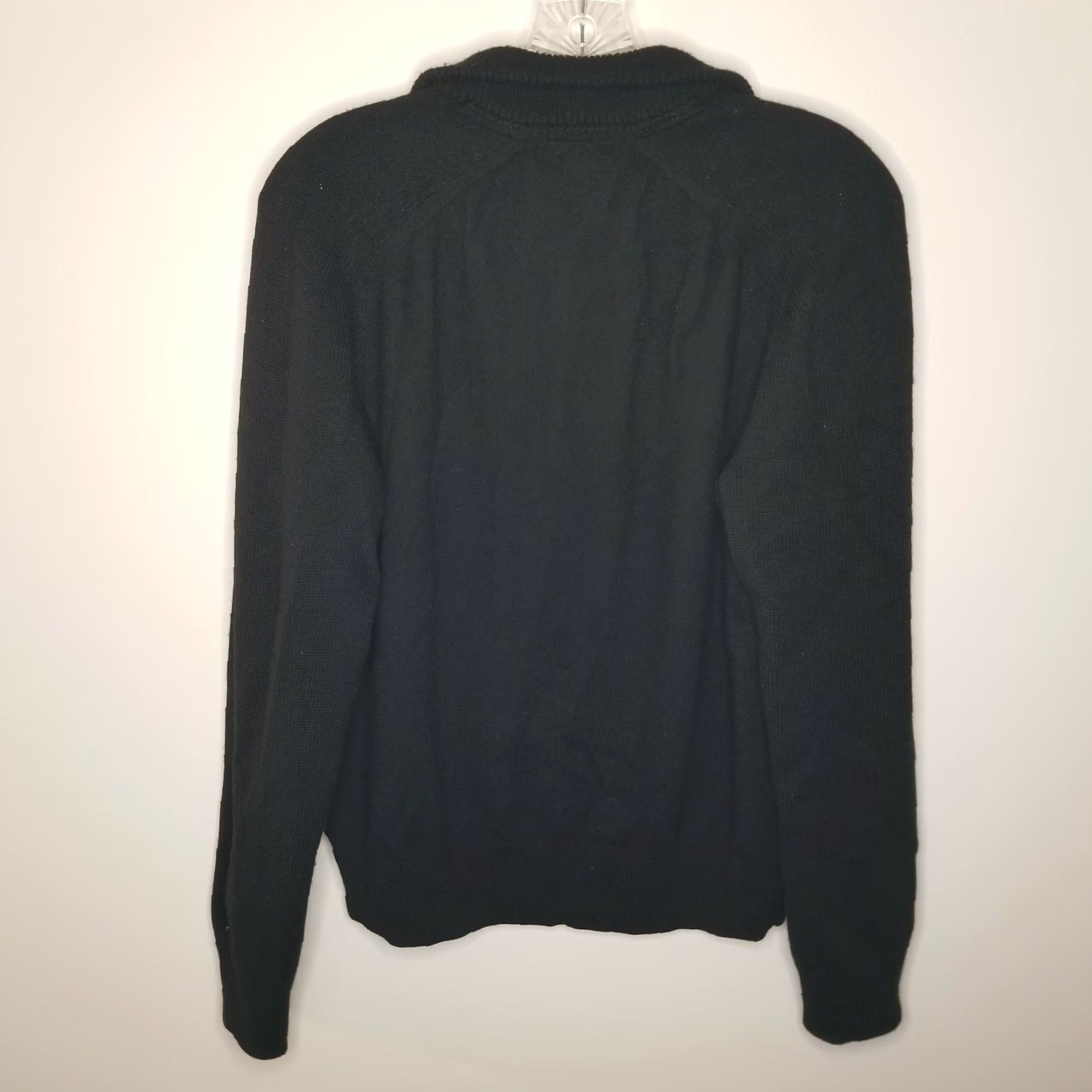 Banana Republic Banana Republic Mens Black Long Sleeve Pullover Sweater L mens Size US L / EU 52-54 / 3 - 4 Thumbnail