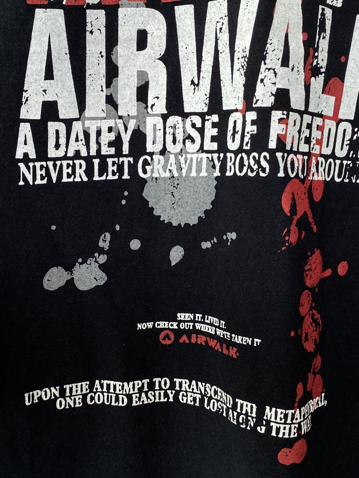 Airwalk Rare Vintage Y2K Airwalk Tees affliction if six was nine Size US L / EU 52-54 / 3 - 7 Thumbnail