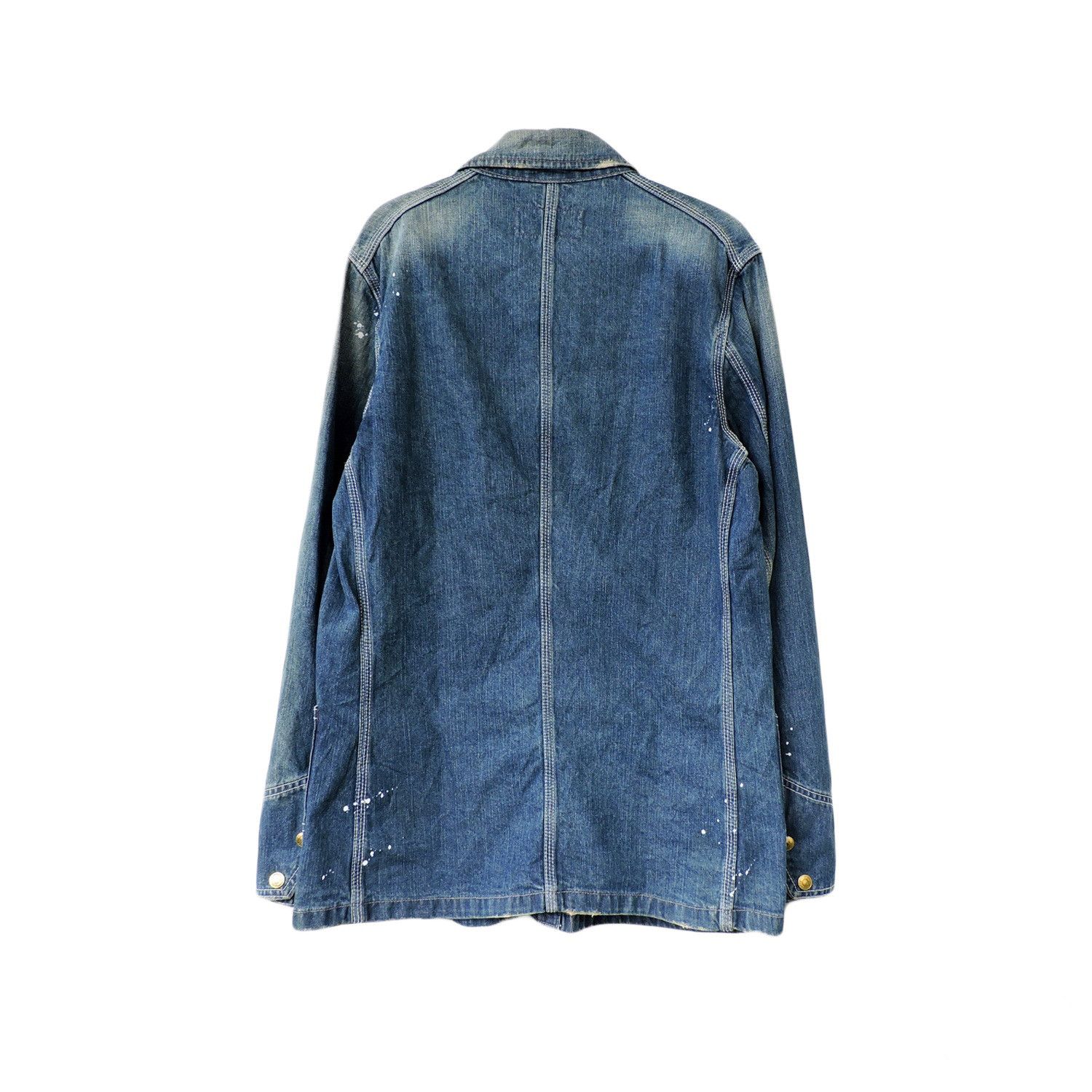 Schott SCHOTT NYC TOUGH GARMENT PERFECTO ENGINEER DENIM JACKET Size US M / EU 48-50 / 2 - 2 Thumbnail