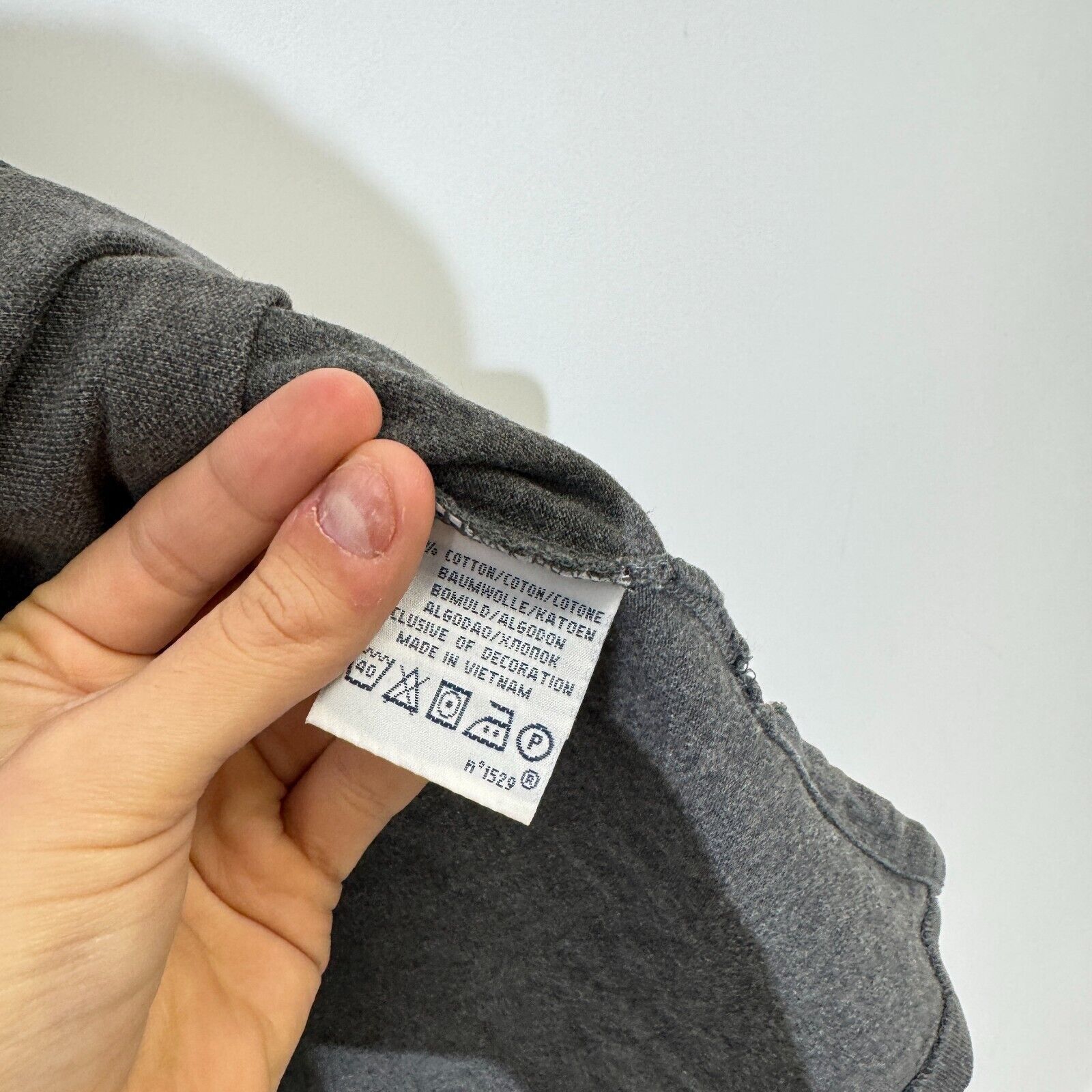 Ralph Lauren × Vintage Vintage Ralph Lauren Unisex Gray Cotton Polo Shirt Size XL Size US XL / EU 56 / 4 - 8 Thumbnail