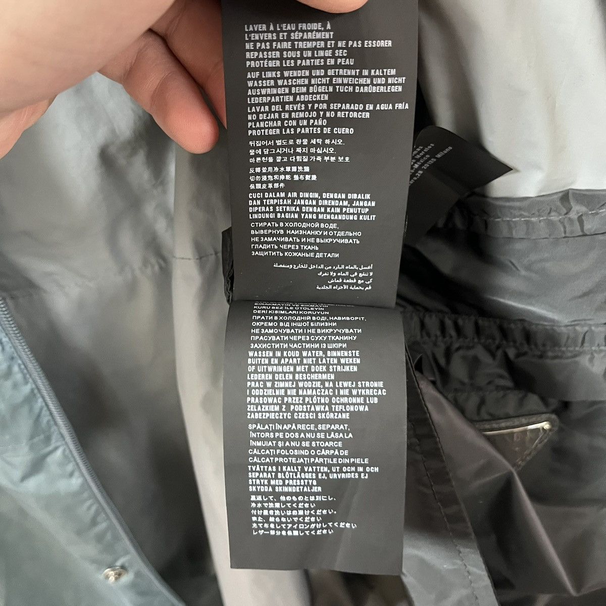 Prada Prada Piuma Rain Coat Nylon Jacket Size US S / EU 44-46 / 1 - 22 Thumbnail