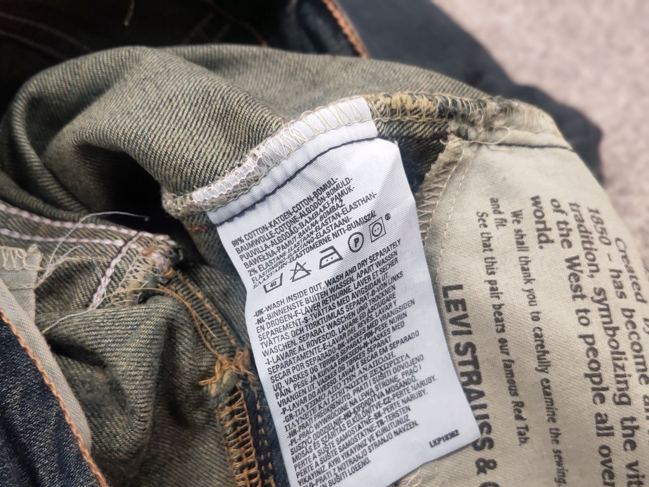If Six Was Nine Vintage Levis 529 Bootcut Jeans if six was nine Y2K LGB Size 26" / US 2 / IT 38 - 14 Thumbnail
