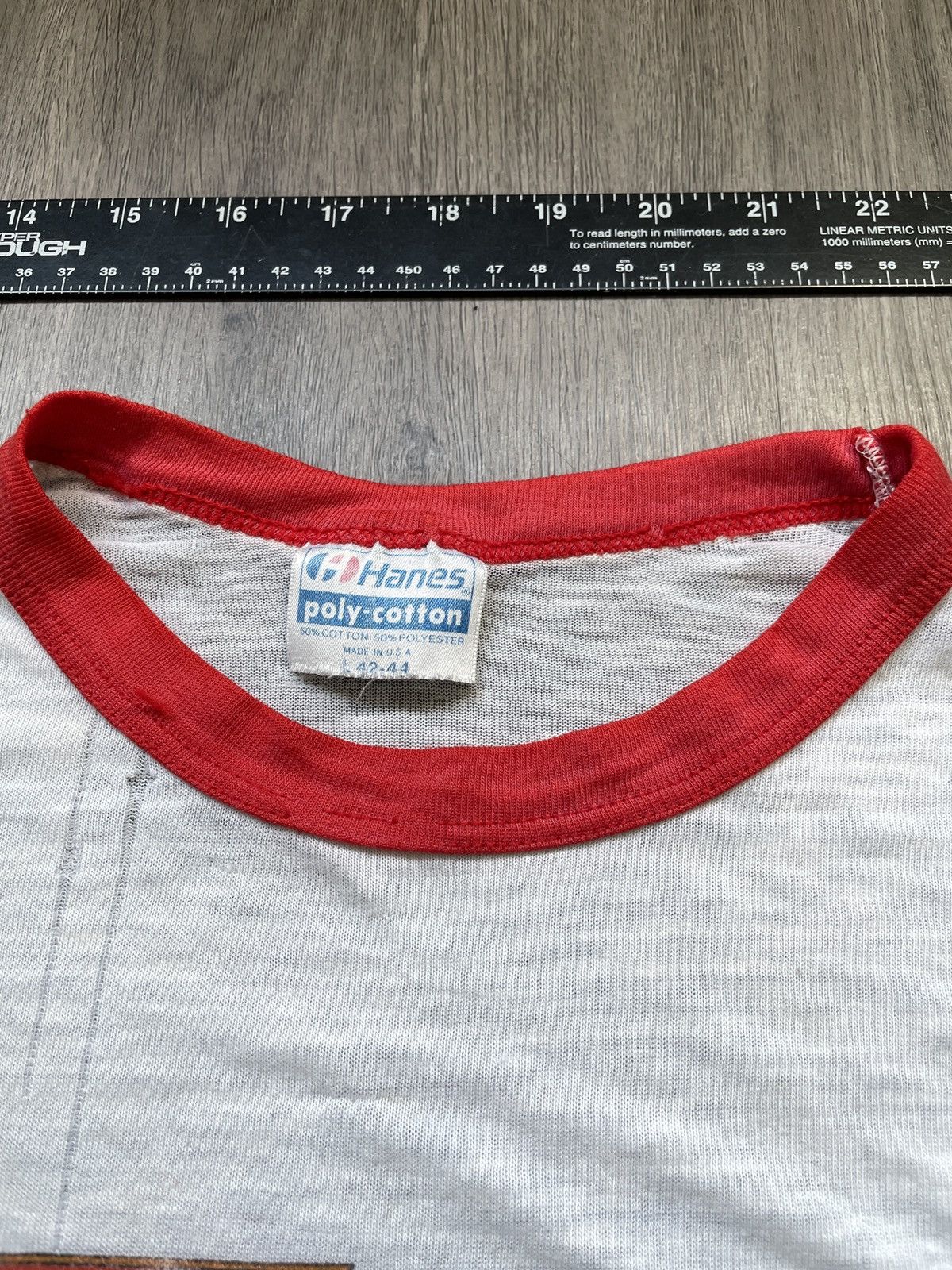 Hanes Vintage 89’ Hanes “Daylight Train 4449” T-Shirt (Sz. L) Size US L / EU 52-54 / 3 - 3 Thumbnail