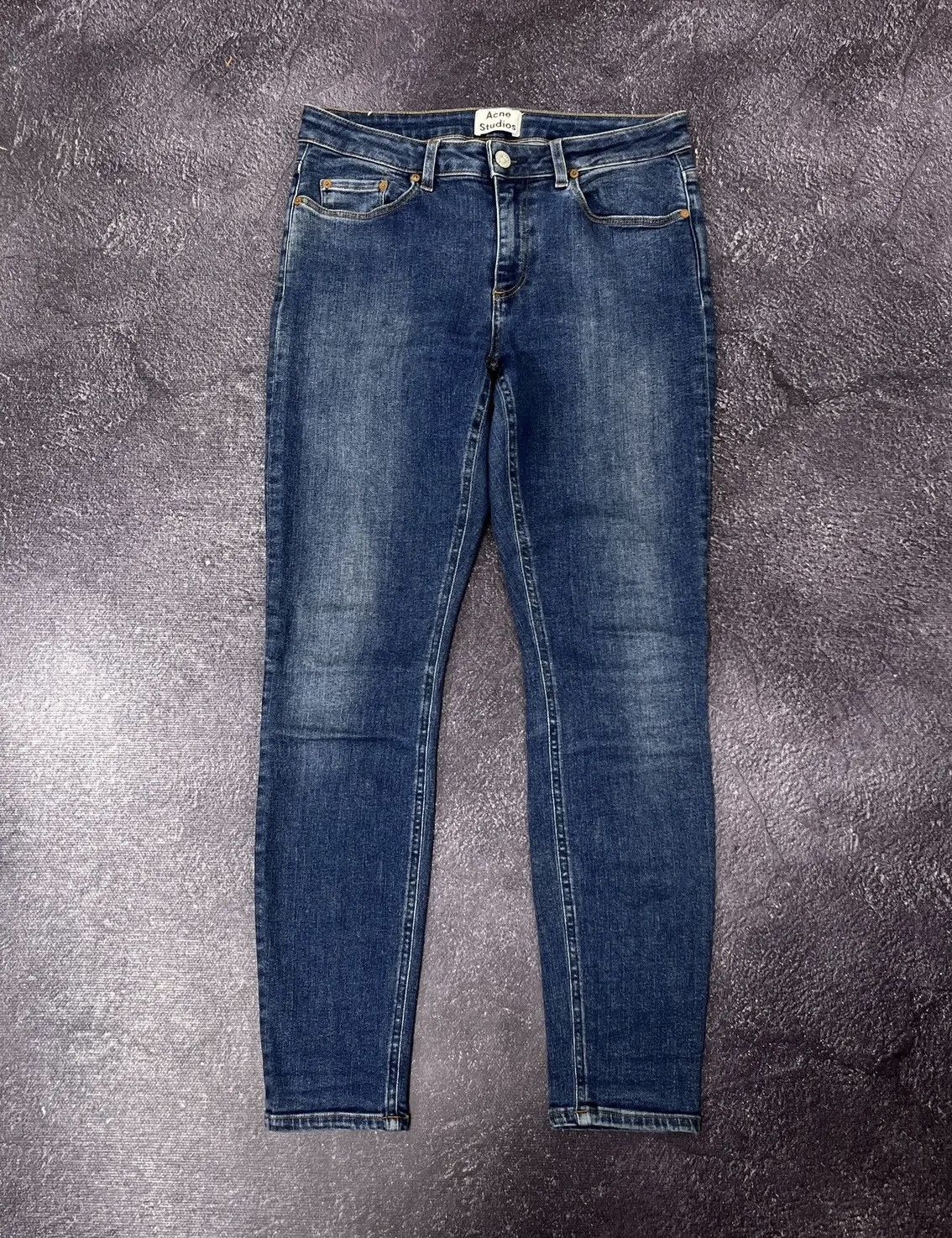 Acne Studios Acne Studios Skin 5 Dark VTG Women’s Denim Luxury Jeans Size 28" / US 6 / IT 42 - 1 Thumbnail