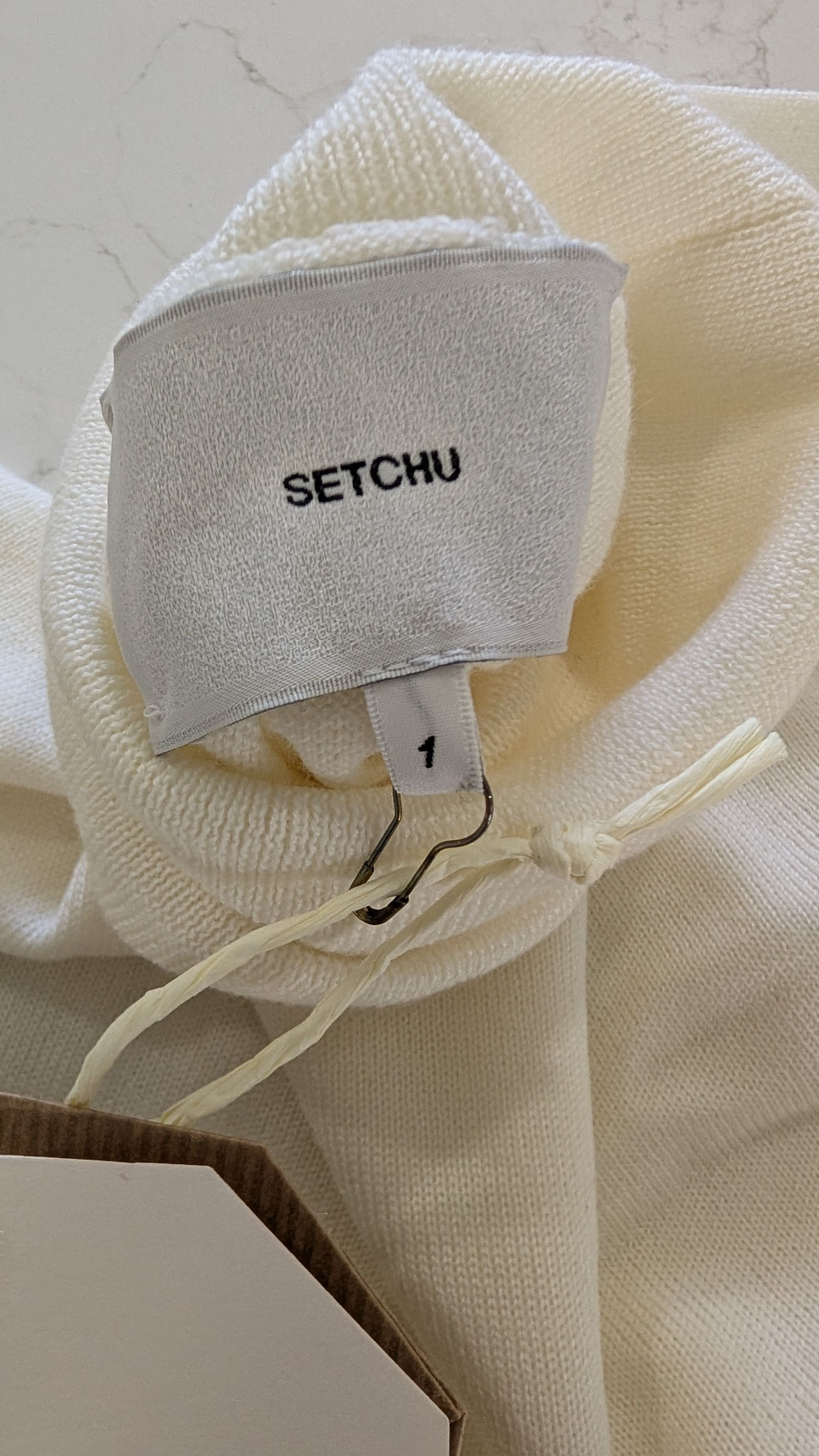 Other SETCHU Zip Knit Turtleneck Sweater Off-White Size 1 S Size US S / EU 44-46 / 1 - 7 Thumbnail