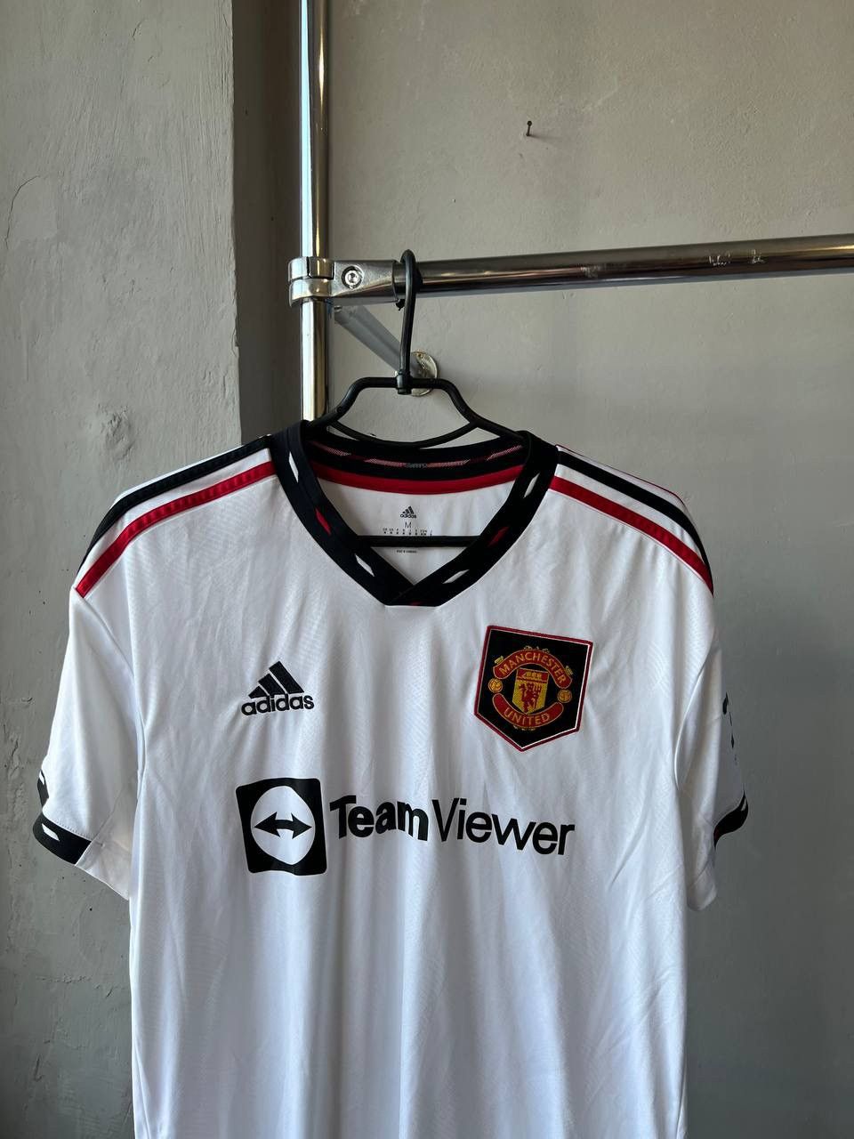 Adidas 2022/23 MANCHESTER UNITED AWAY SOCCER JERSEY FOOTBALL SHIRT Size US M / EU 48-50 / 2 - 4 Thumbnail