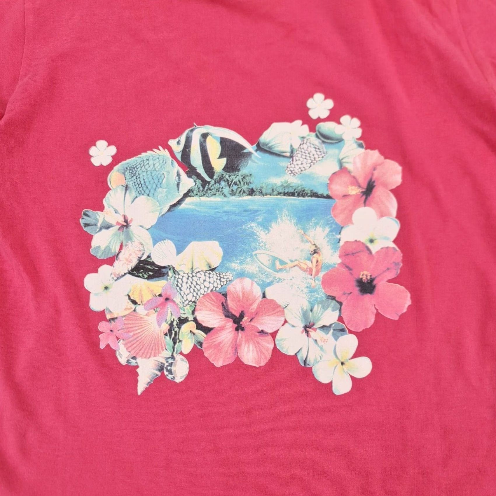 Dolce & Gabbana Dolce&Gabbana Womens T Shirt Pink 34/48 Medium Ringer Cotton Tee Short Sleeves Crew Neck Pullover Casual Designer All Seasons Size XXS / US 00 / IT 34 - 5 Thumbnail