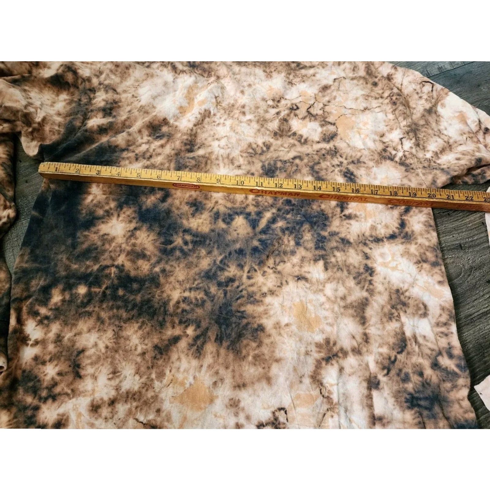 Urban Outfitters Aaliyah Long Sleeve Oversized Tie Dye Shirt Brown L Womens Size L / US 10 / IT 46 - 3 Thumbnail