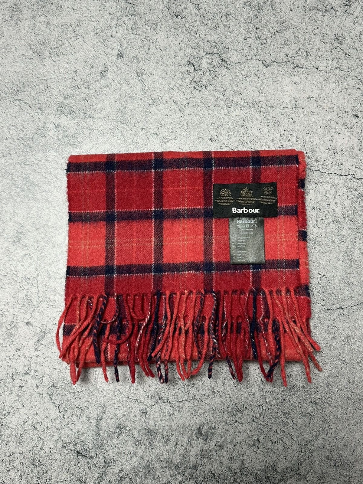 Barbour Barbour Lambswool Tartan Scarf Size ONE SIZE - 4 Thumbnail