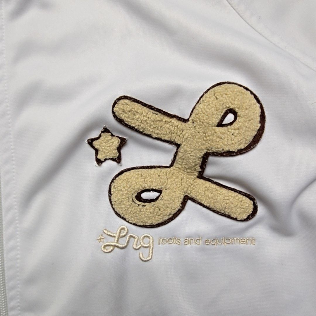 LRG Vintage LRG White Track Jacket L Y2k Streetwear Full Zip Size US L / EU 52-54 / 3 - 6 Thumbnail