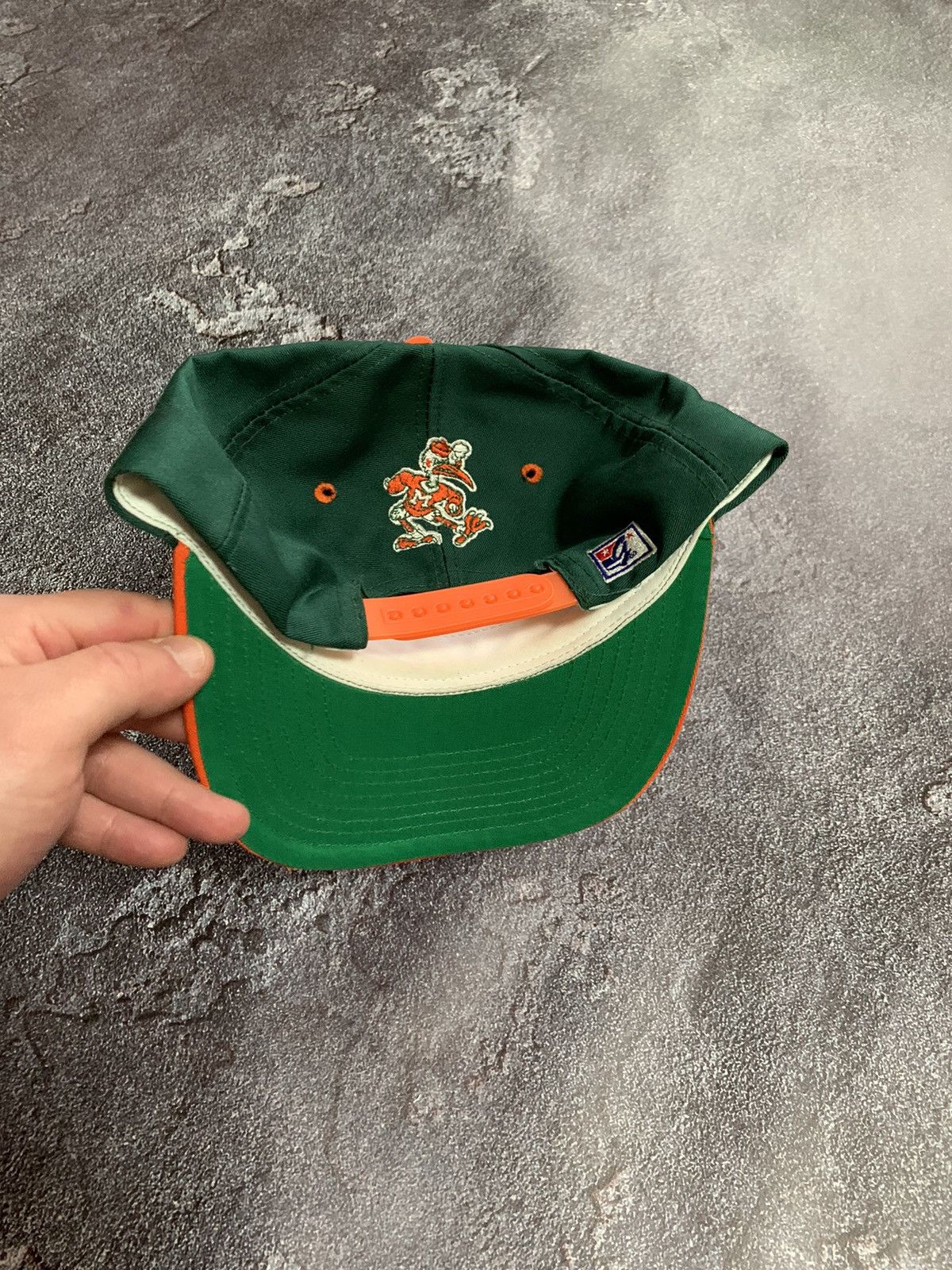 NFL VTG 90’s University of Miami Hurricanes Cotton The Game Cap Size ONE SIZE - 8 Thumbnail