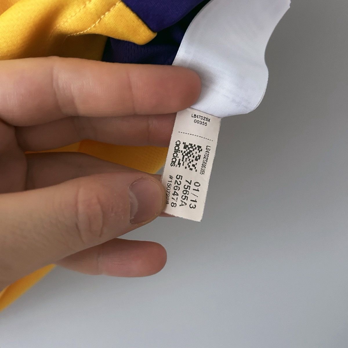 Adidas Kobe Bryant #24 Los Angeles Lakers adidas Size US S / EU 44-46 / 1 - 8 Thumbnail
