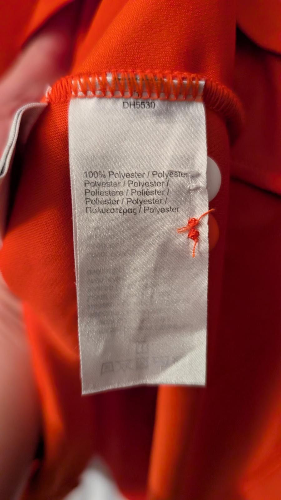 Lacoste Lacoste Sport Polo Shirt Orange Colorblock 100% Polyester Size US XL / EU 56 / 4 - 9 Thumbnail