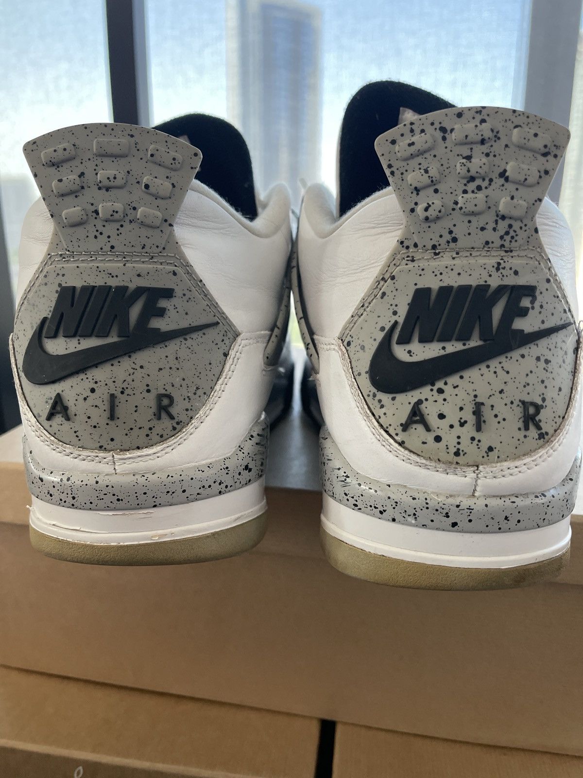 Jordan Brand Air Jordan 4 Retro OG ‘White Cement’ 2016 Size US 13 / EU 46 - 15 Thumbnail