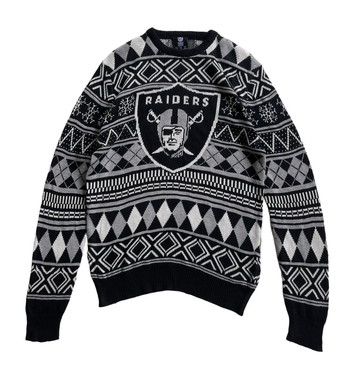 NFL NFL Oakland Raiders Jumper Knit Sweater Size US XL / EU 56 / 4 - 2 Thumbnail
