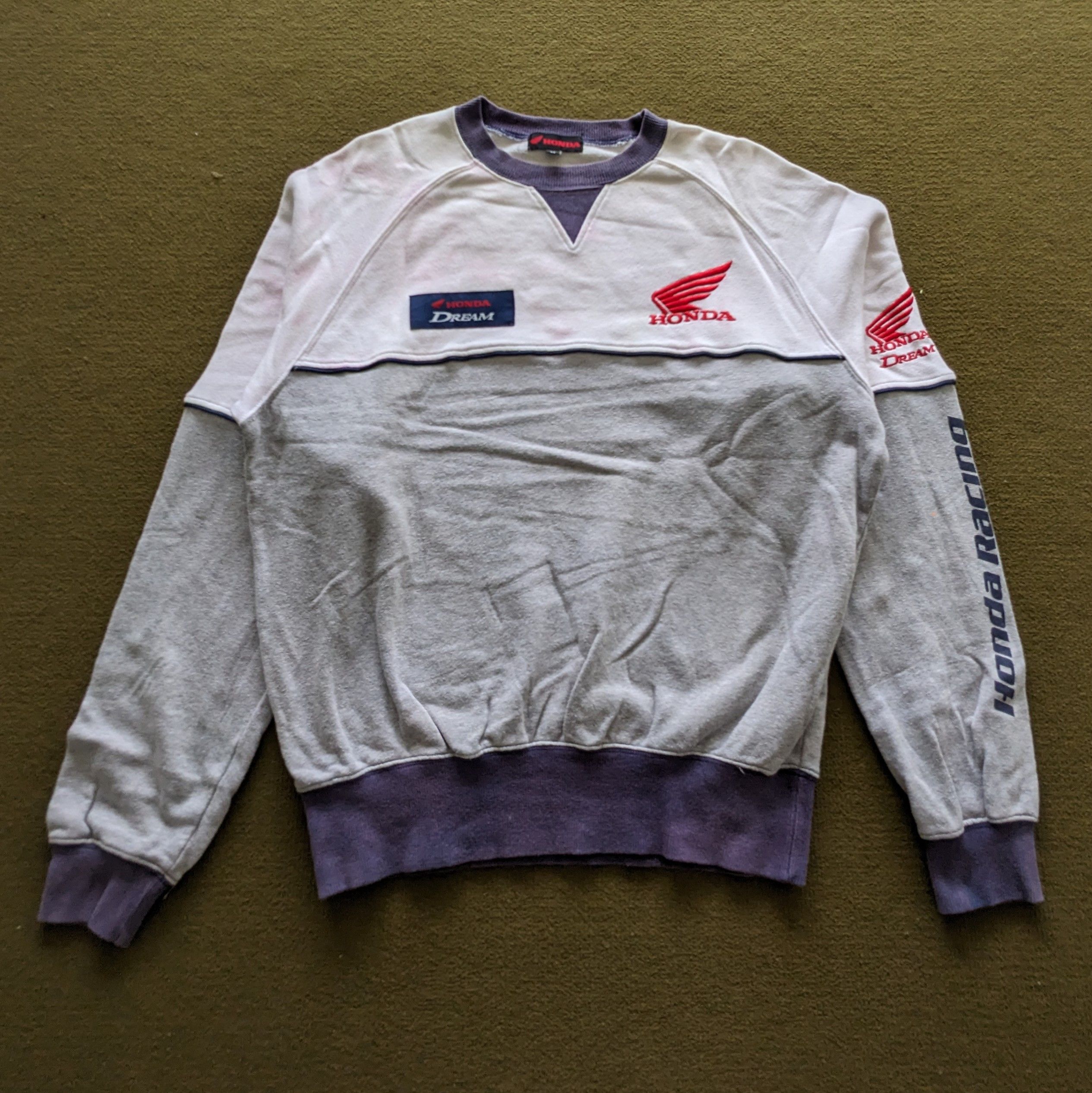 Honda Vintage HONDA DREAM Motorsports custom Sweatshirt Size US M / EU 48-50 / 2 - 1 Thumbnail