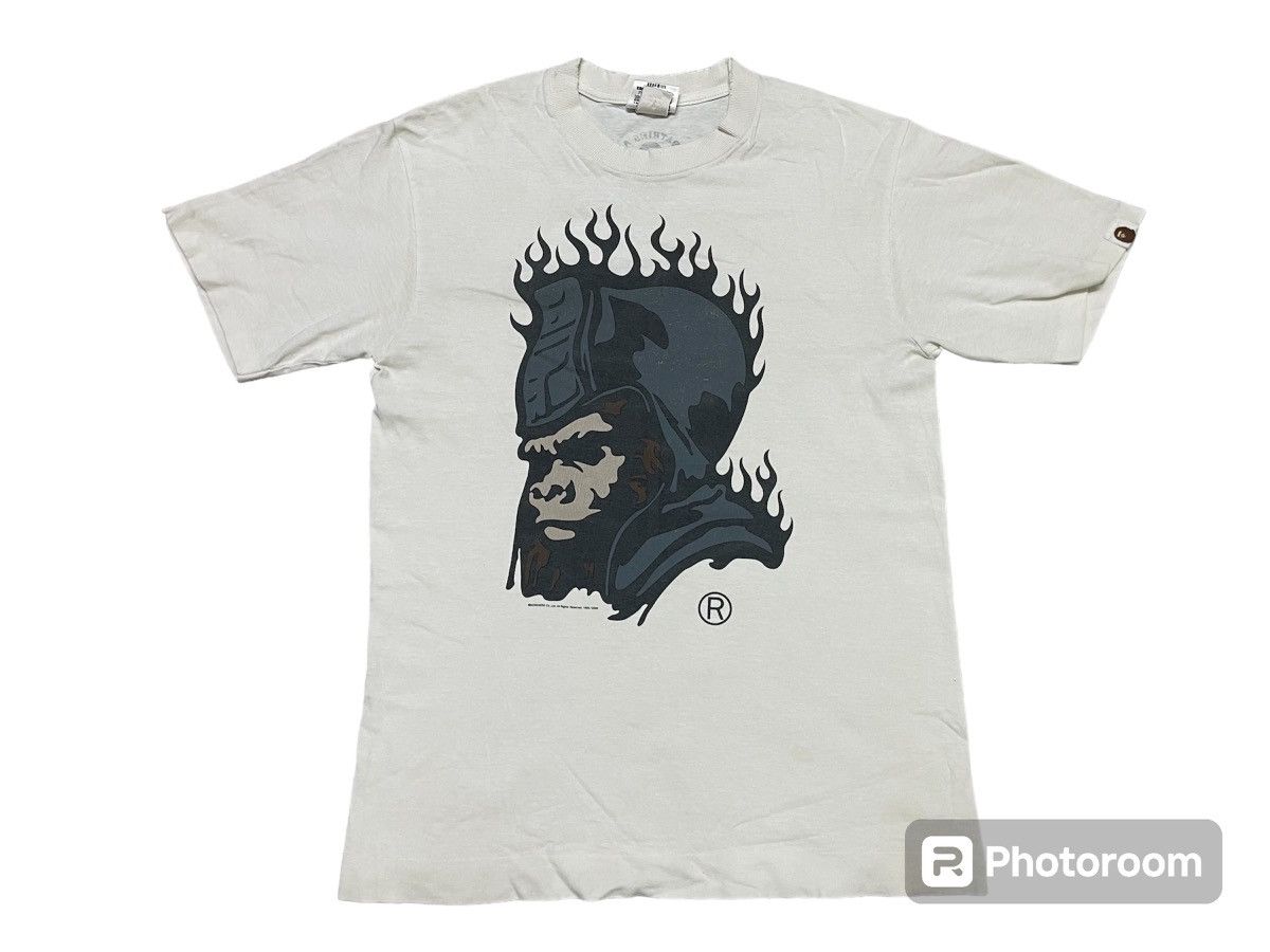Bape BAPE FLAME GENERAL TEE Size US S / EU 44-46 / 1 - 1 Thumbnail