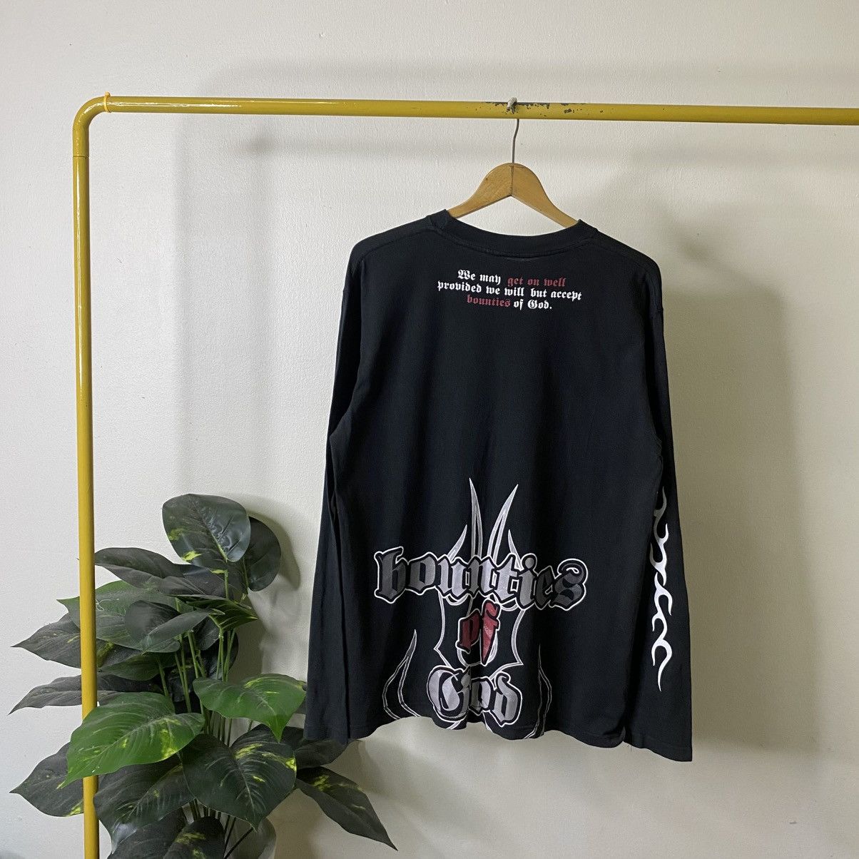 If Six Was Nine JapanBrand Cyber Gothic Punk Grunge Tribal LS Tee Size US L / EU 52-54 / 3 - 1 Thumbnail