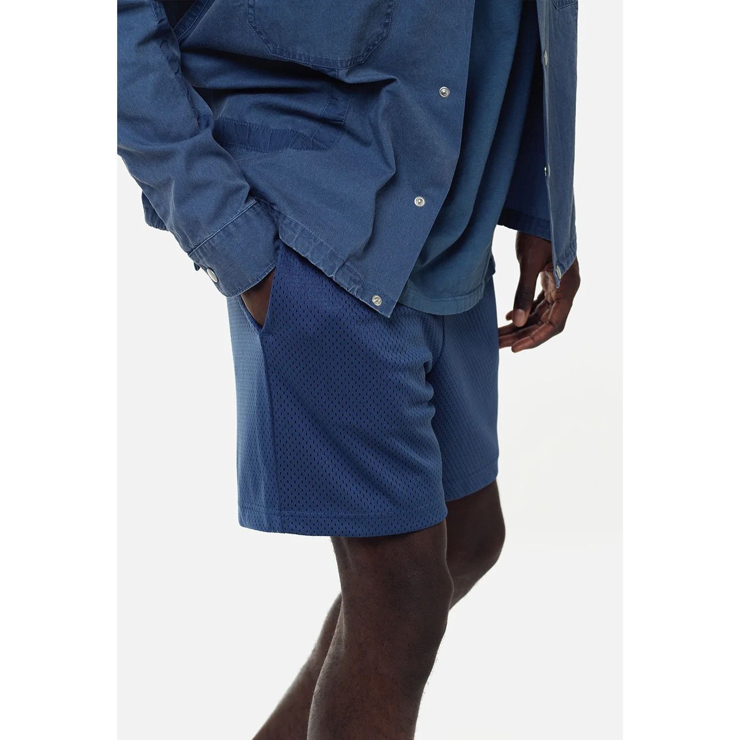 John Elliott John Elliott Men's AAU Lined Mesh Shorts - Avalon Size US 28 / EU 44 - 6 Thumbnail