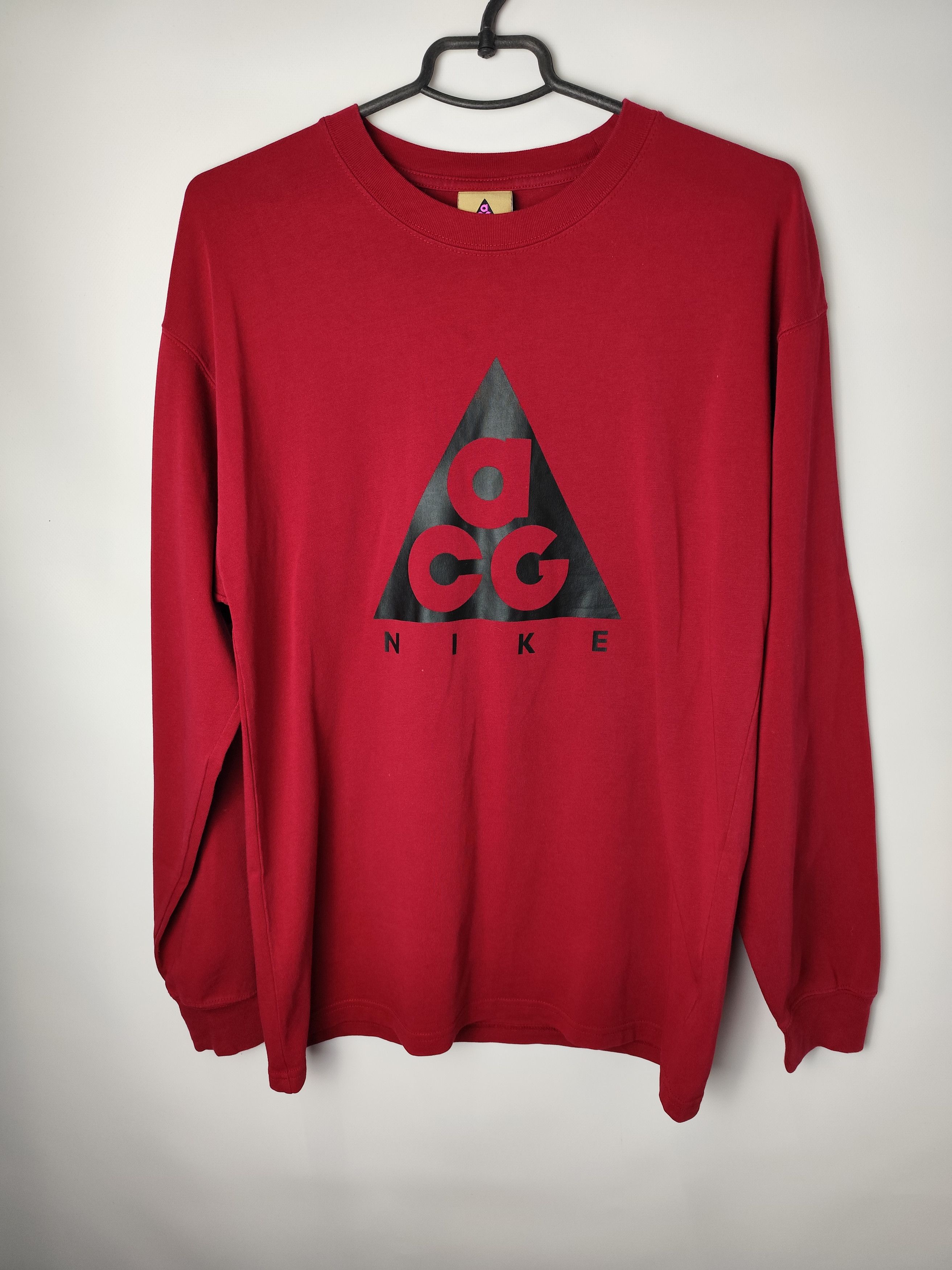 Nike Vintage streetwear y2k sk8 Nike Acg Long sleeve Sz in fact M Size US XS / EU 42 / 0 - 1 Thumbnail