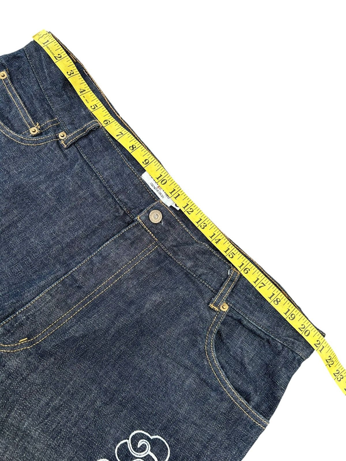 Kapital RARE' KARAKURI Japanese Embroidered Vintage Denim Jeans Size US 42 / EU 58 - 19 Thumbnail