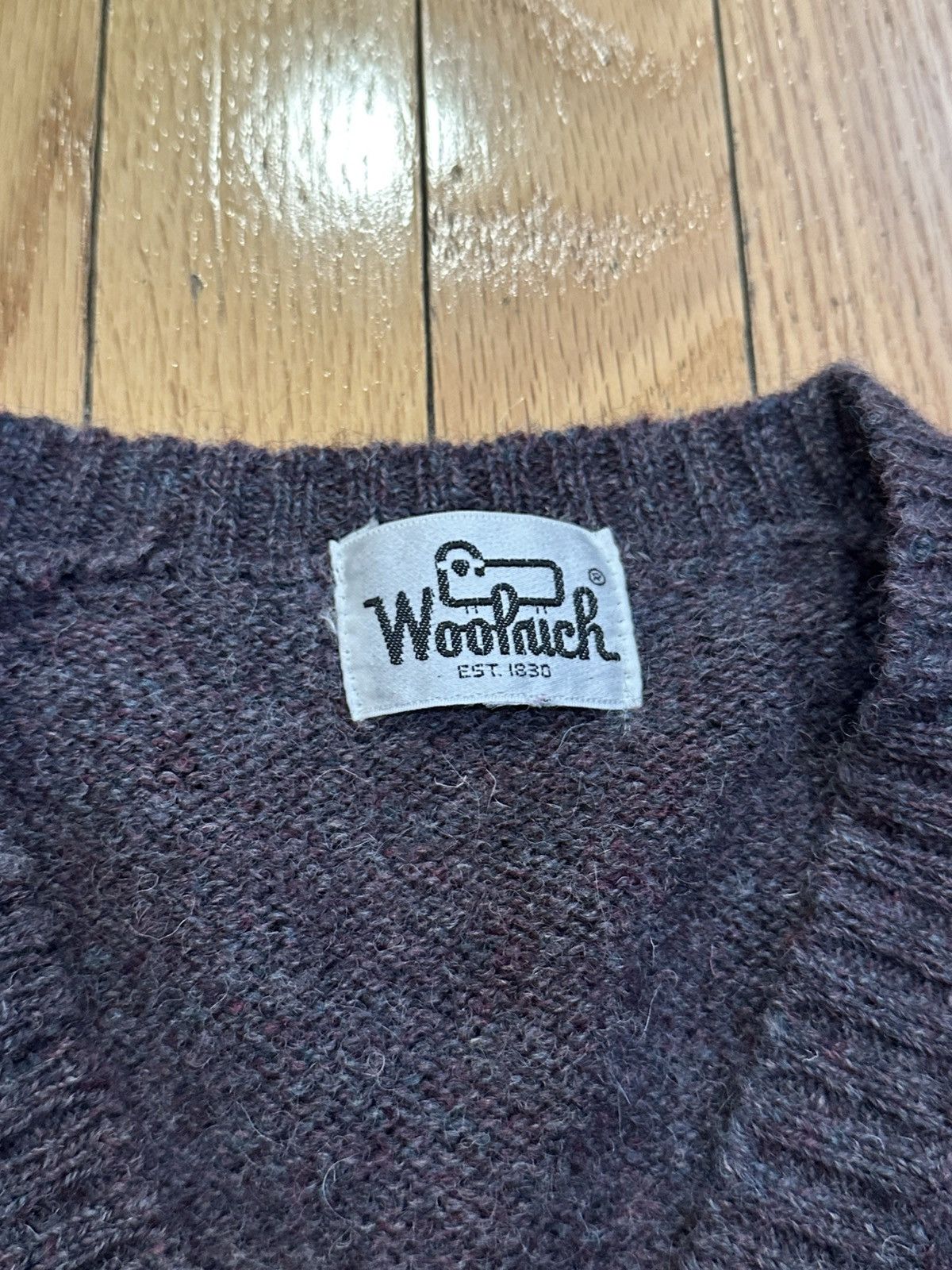 Woolrich Woolen Mills Vintage Woolrich Sweater Vest - Brown Size US M / EU 48-50 / 2 - 3 Thumbnail