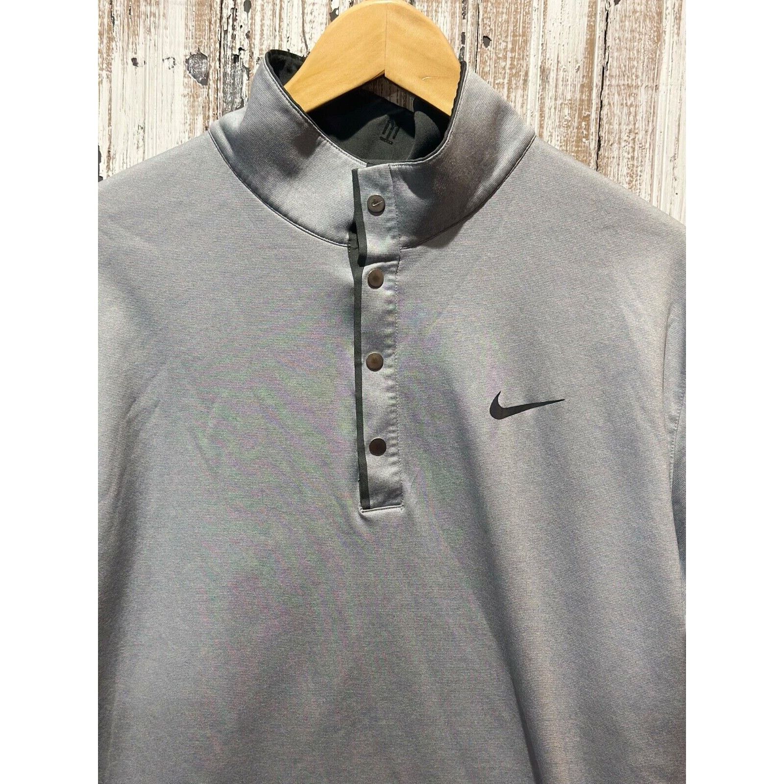 Nike Nike Tiger Woods Collection Golf Shirt- Sz Lg Long Sleeve Size US L / EU 52-54 / 3 - 1 Thumbnail