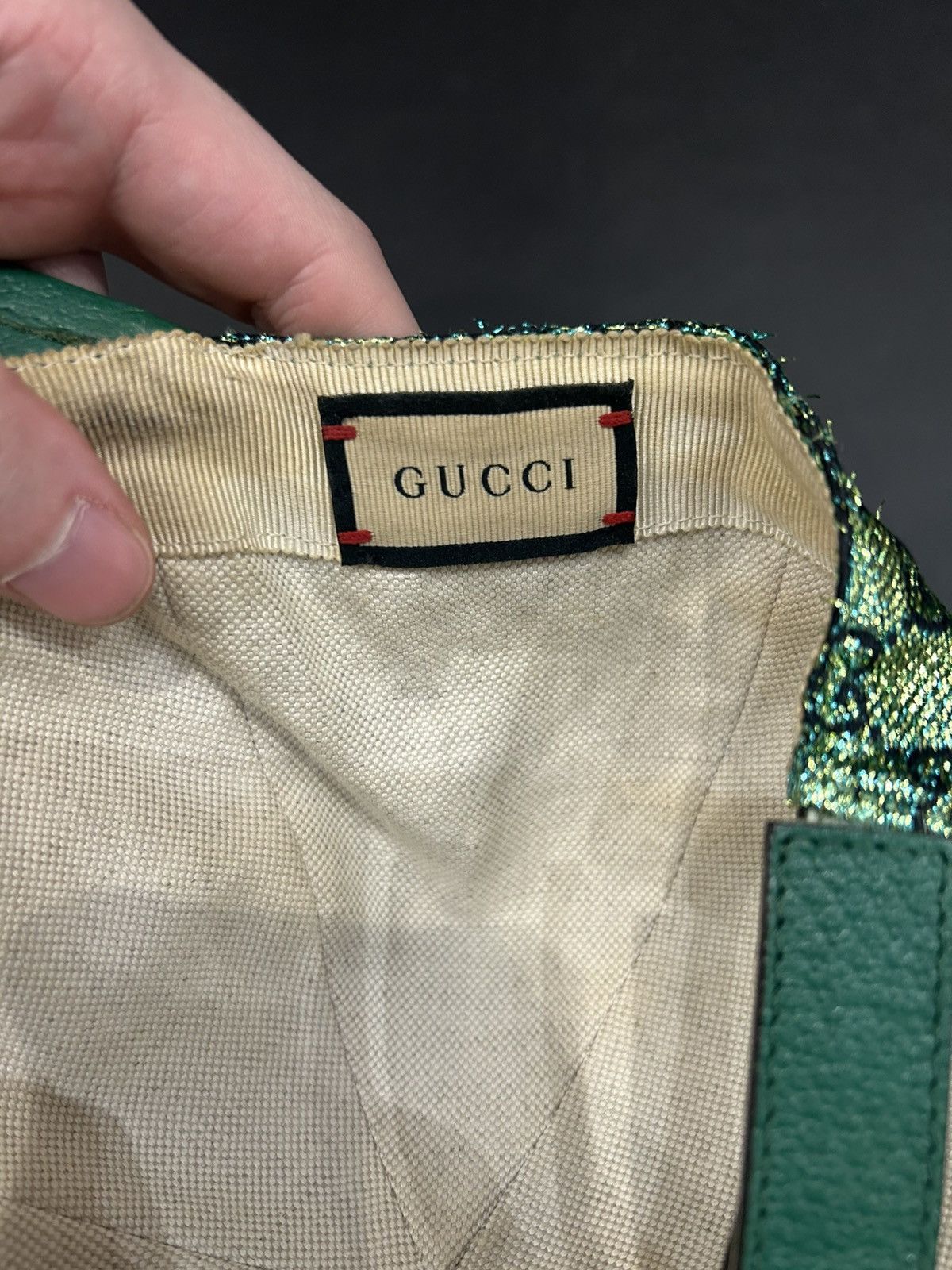 Gucci Gucci iridescent monogram hat Size ONE SIZE - 4 Thumbnail