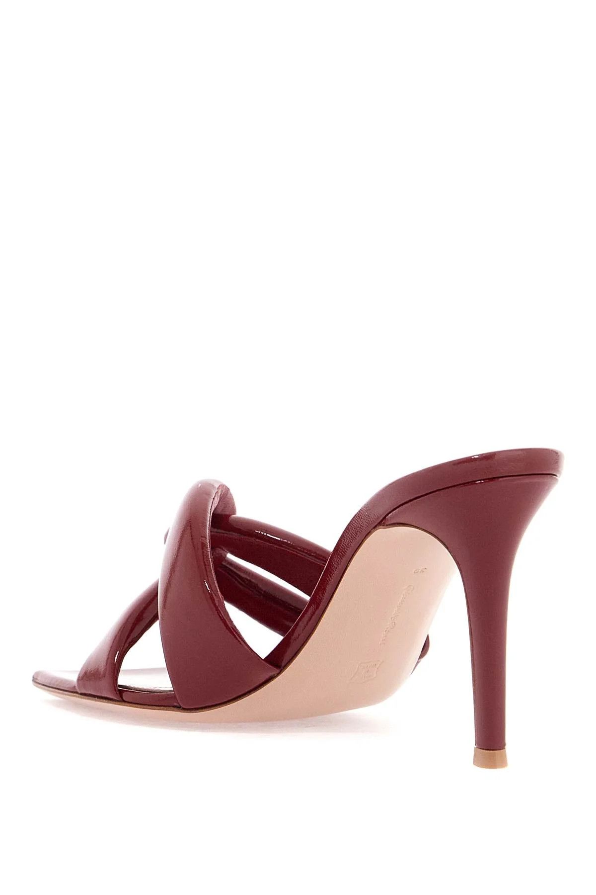 Gianvito Rossi o1s22i1n0425 Love Mules in Red Size US 7 / IT 37 - 3 Thumbnail
