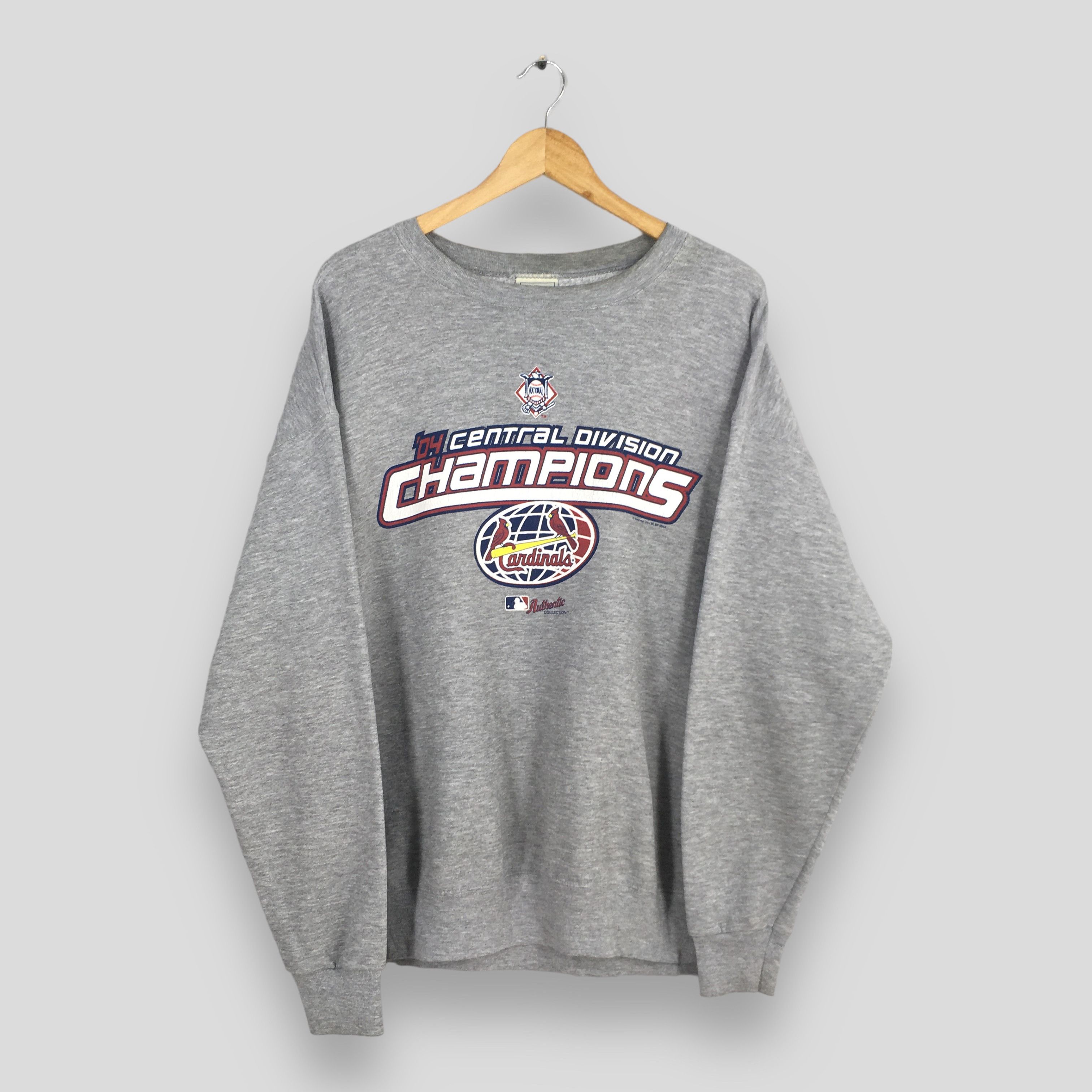 Lee × MLB Vintage Y2K St Louis Cardinals Baseball Sweatshirt Large Size US L / EU 52-54 / 3 - 1 Thumbnail