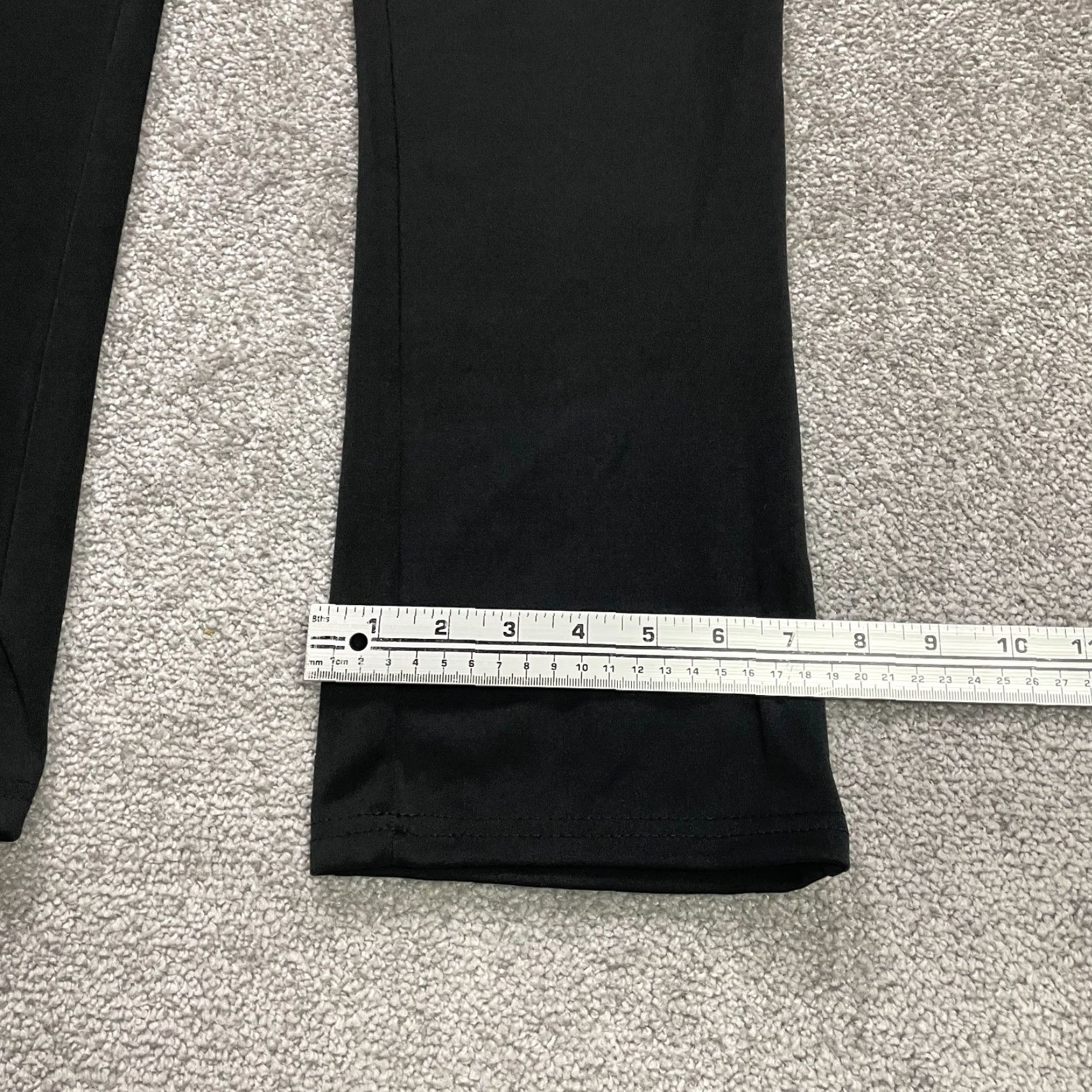 Vintage Unbranded Active Pants Women XL Black Straight Leg Athletic Running 30x34 Adult Female Athleticwear 30in Waist 34in Inseam Size 40" / US 18 - 5 Thumbnail