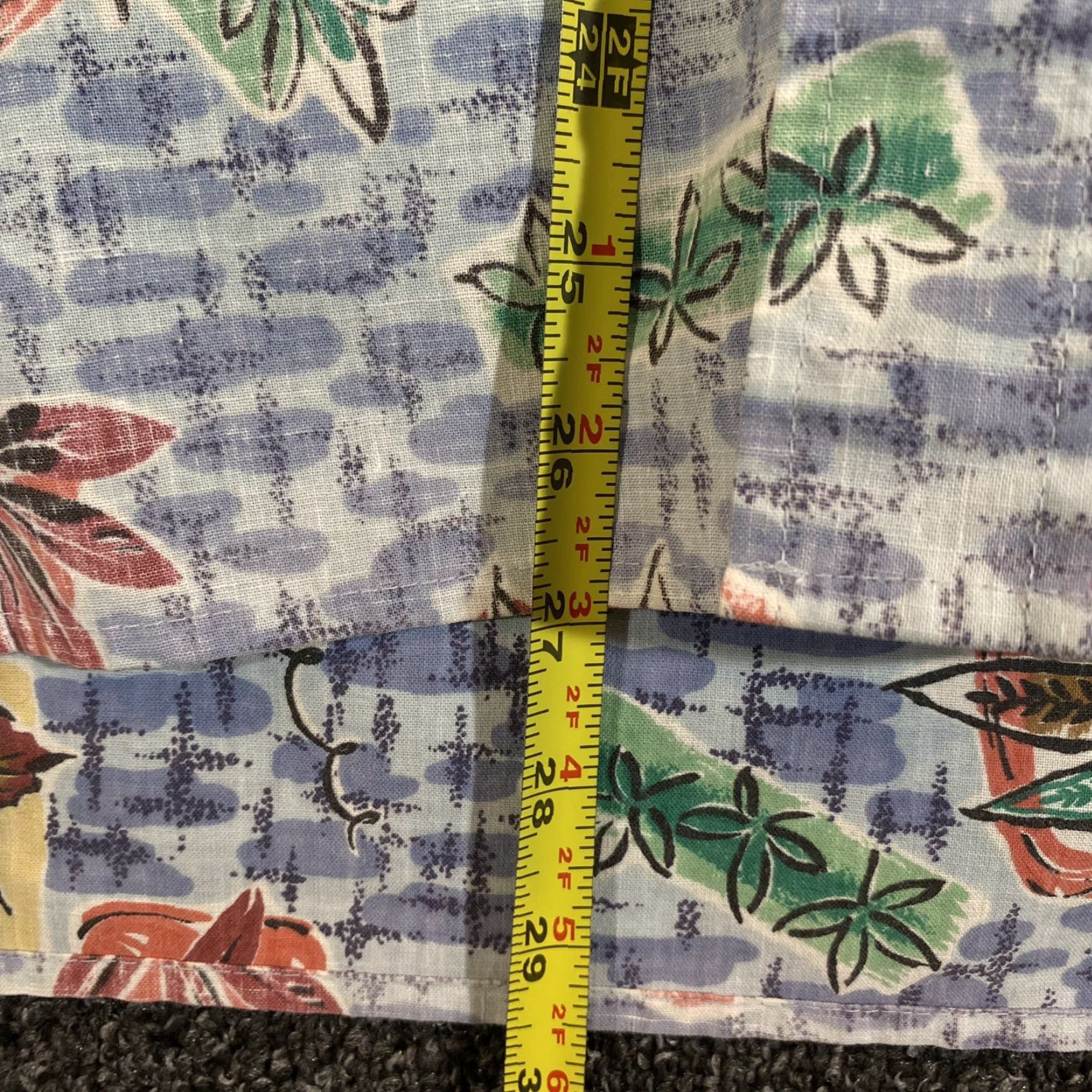 Reyn Spooner Reyn Spooner Mens XL Button-Down Hawaiian Shirt Blue Short Sleeve Floral Size US XL / EU 56 / 4 - 6 Thumbnail