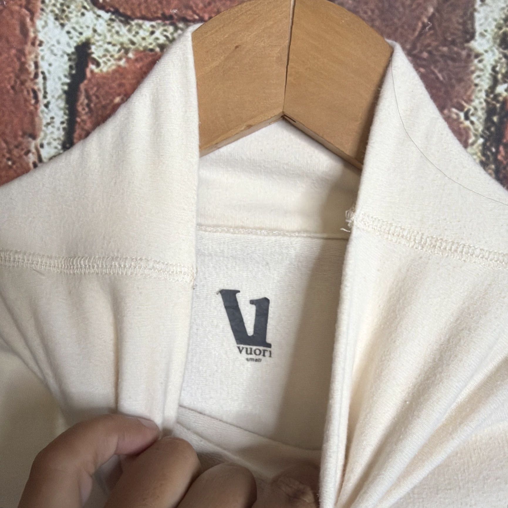 Vuori Vuori Sweatshirt Pullover Top beige S Women Pullover Activewear Sweatshirt Size S / US 4 / IT 40 - 2 Thumbnail