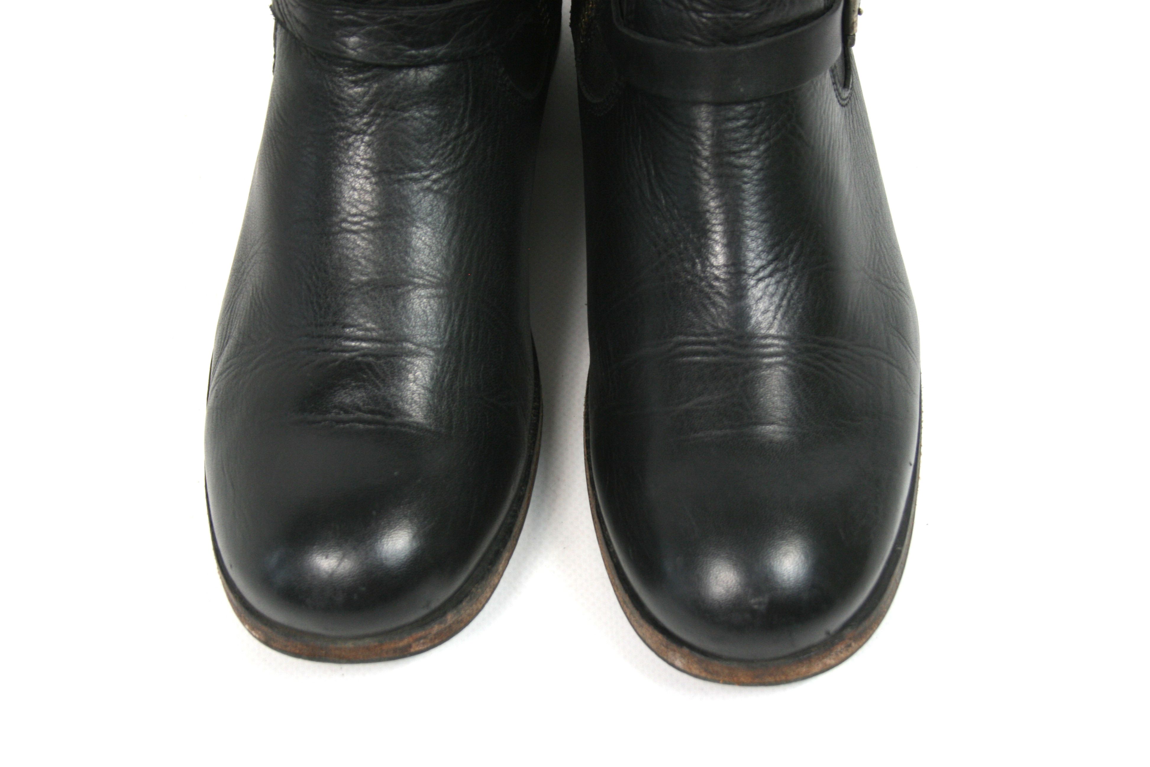 Frye Lynn Strap Ankle Boots Made in Mexico Size US 7.5 / IT 37.5 - 4 Thumbnail