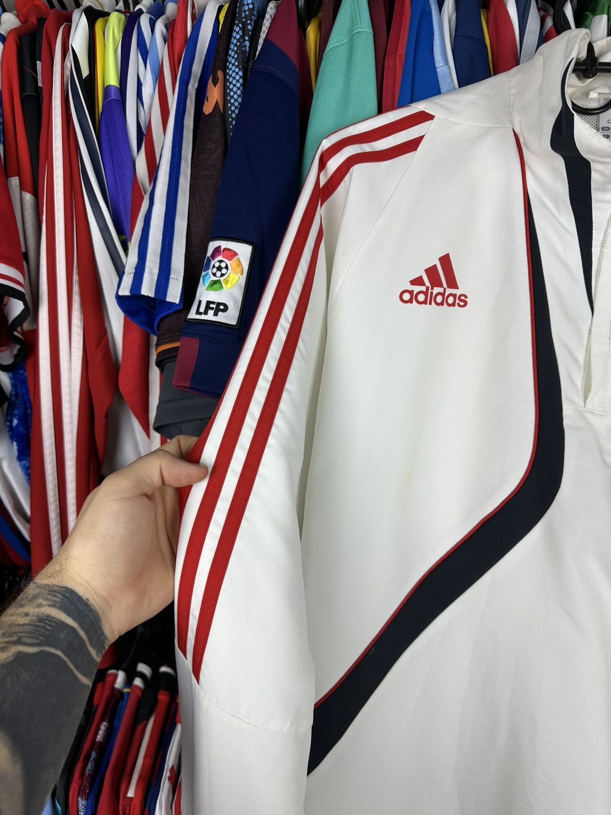 Adidas LIVERPOOL 2009 2010 TRAINING FOOTBALL SOCCER JACKET ADIDAS Size US XXL / EU 58 / 5 - 8 Thumbnail