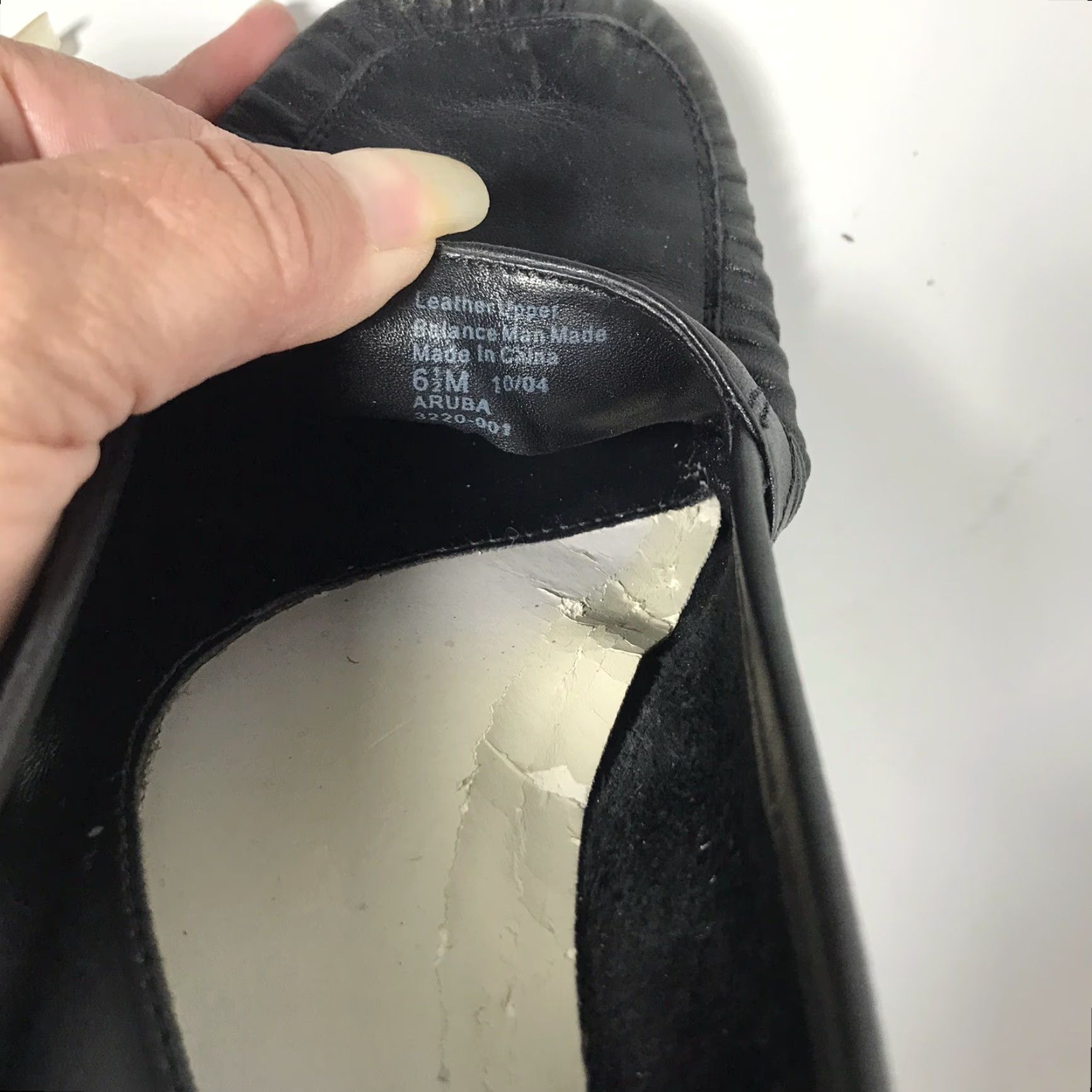 Vintage Bass Women’s Leather Loafers Size 6.5M Black Slip-On Comfort Casual Dress Shoes Size US 6.5 / IT 36.5 - 8 Thumbnail